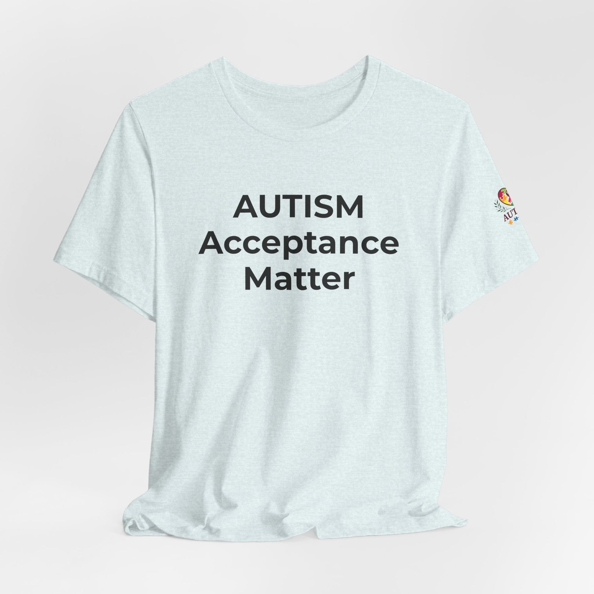 "Autism T-Shirt Acceptance Matters Shirt Support the Spectrum - Wear What You Stand For Products"