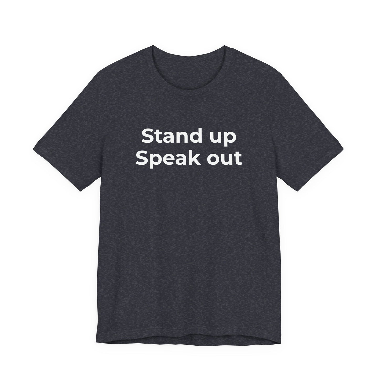 Anti-Bullying and Domestic Violence Awareness T-Shirt for Support and Advocacy - Wear What You Stand For Products