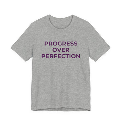Addiction T-Shirt - Progress over Perfection - Wear What You Stand For Products