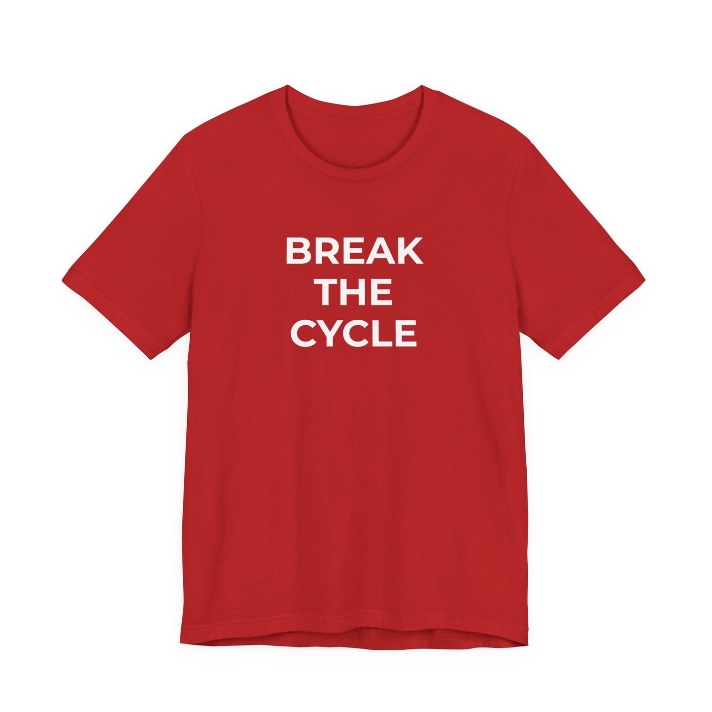 Domestic Violence T-Shirt Break the Cycle - Wear What You Stand For Products