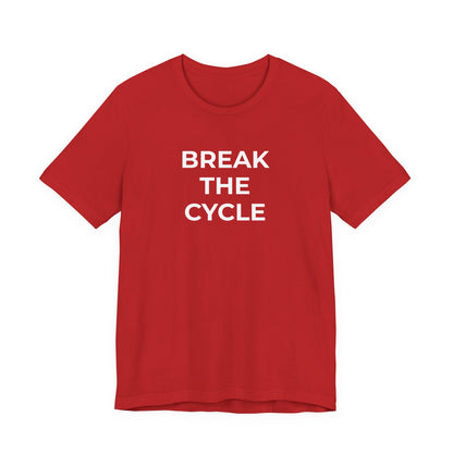 Domestic Violence T-Shirt Break the Cycle - Wear What You Stand For Products
