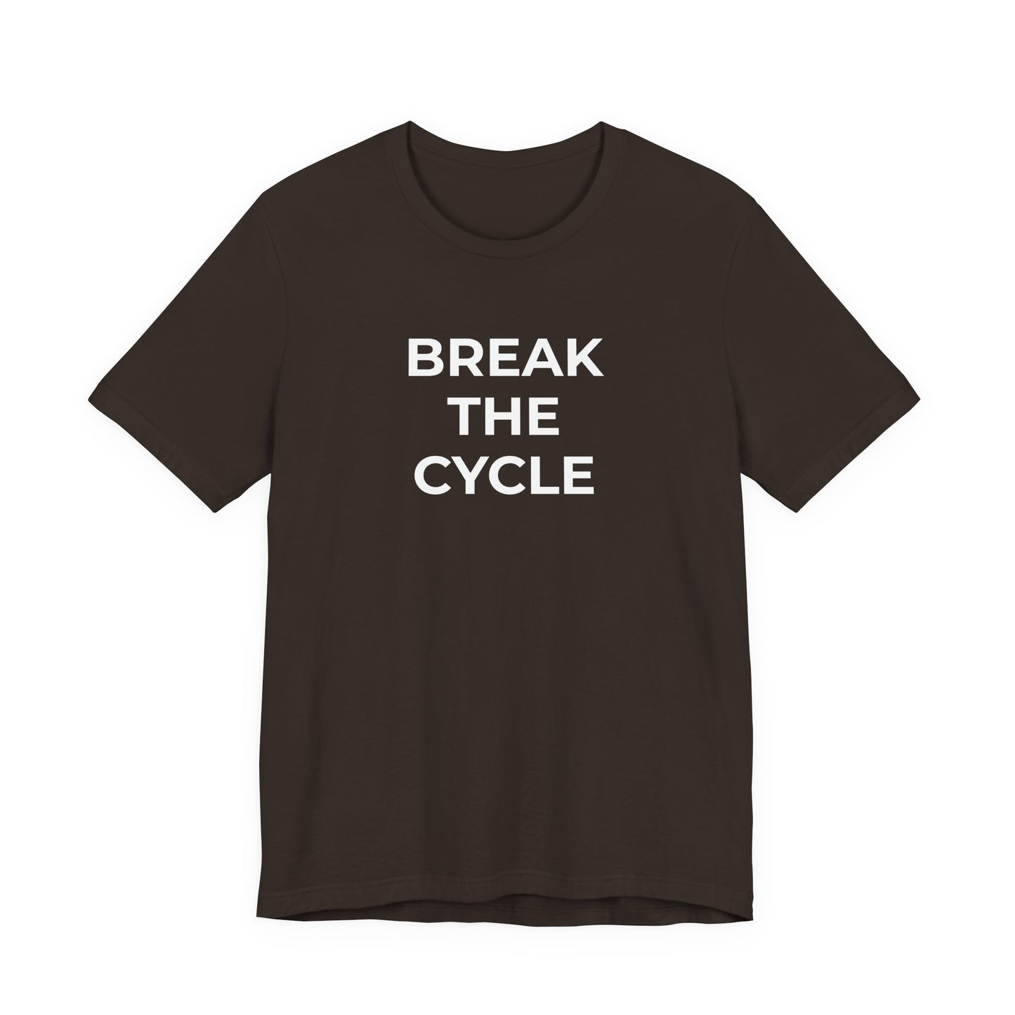 Domestic Violence T-Shirt Break the Cycle - Wear What You Stand For Products