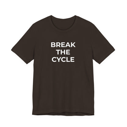 Domestic Violence T-Shirt Break the Cycle - Wear What You Stand For Products