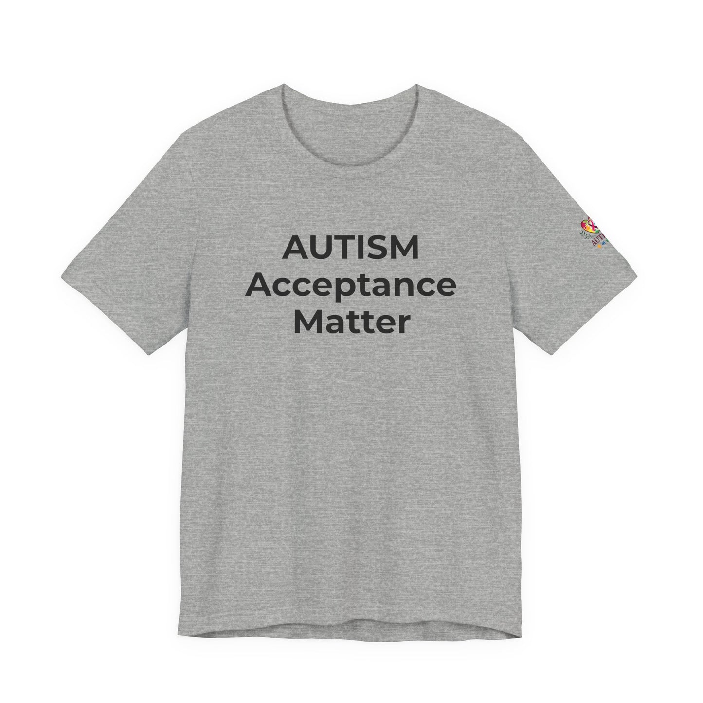 "Autism T-Shirt Acceptance Matters Shirt Support the Spectrum - Wear What You Stand For Products"