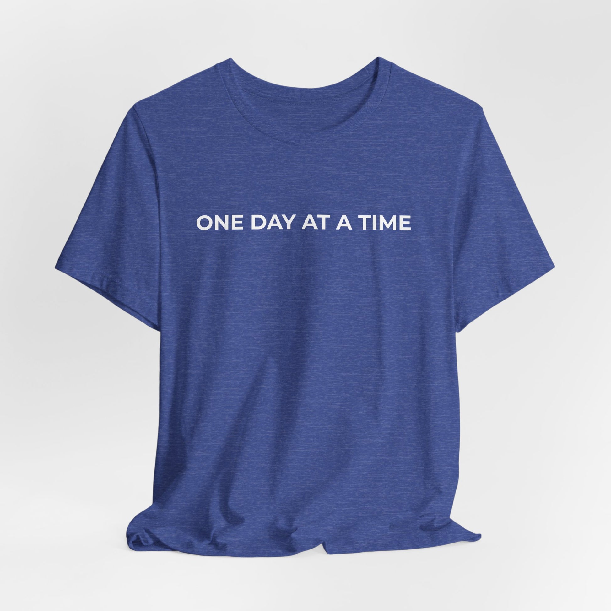 Addiction T-Shirt - One Day at a Time Second Versionn - Wear What You Stand For Products