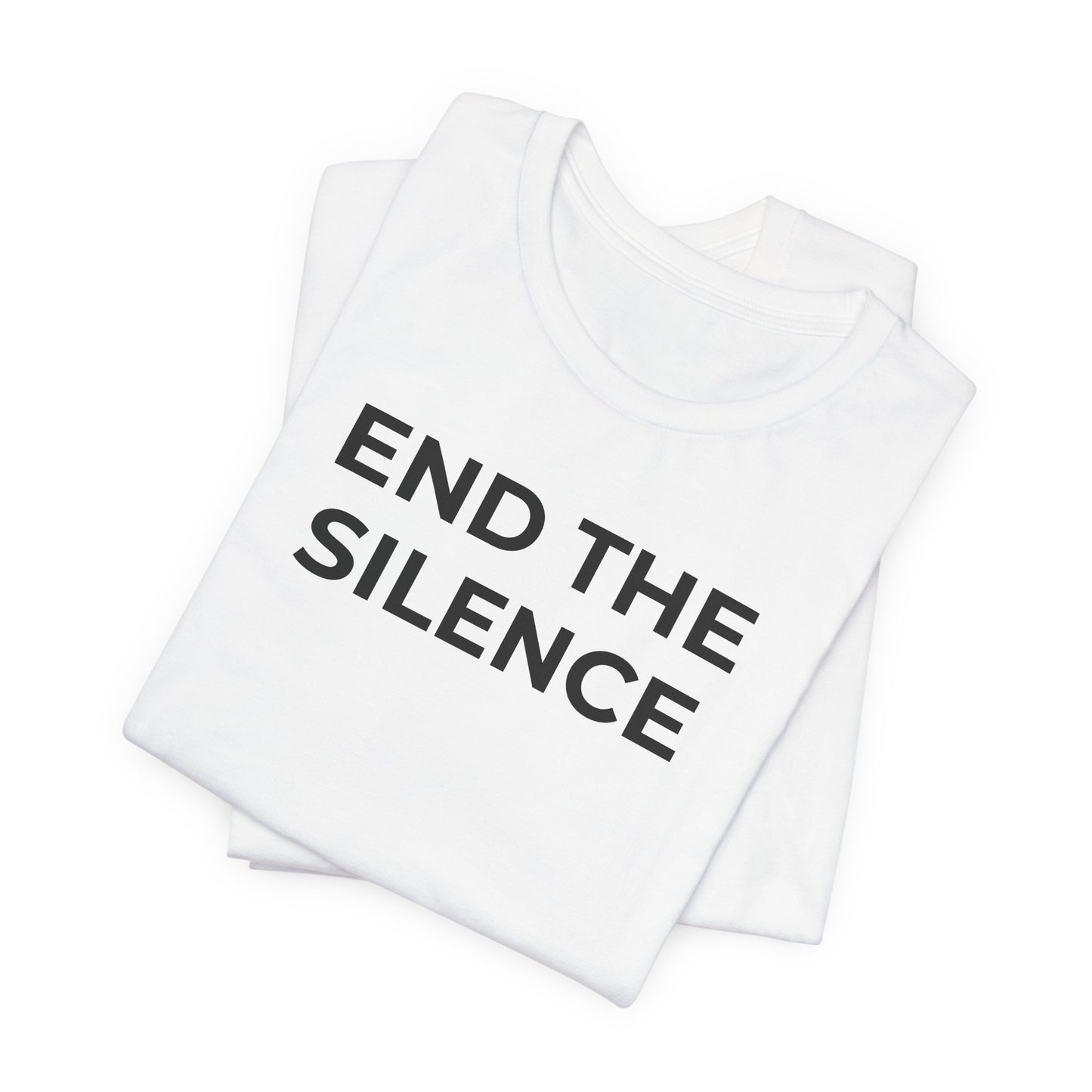 Domestic Violence T-shirt End the Silence - Wear What You Stand For Products