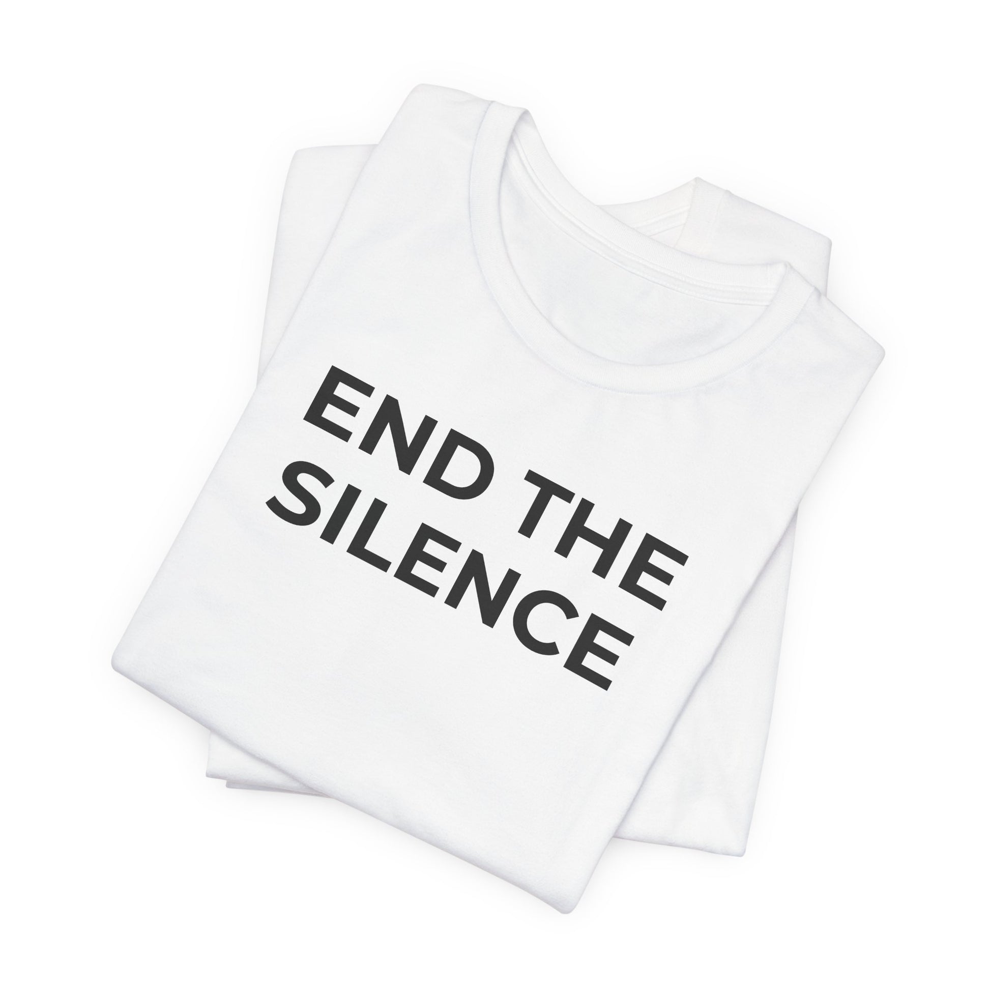 Domestic Violence T-shirt End the Silence - Wear What You Stand For Products