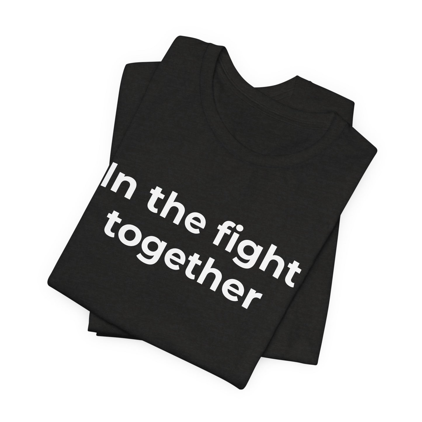 Cancer T-Shirt In the Fight Together - Wear What You Stand For Products