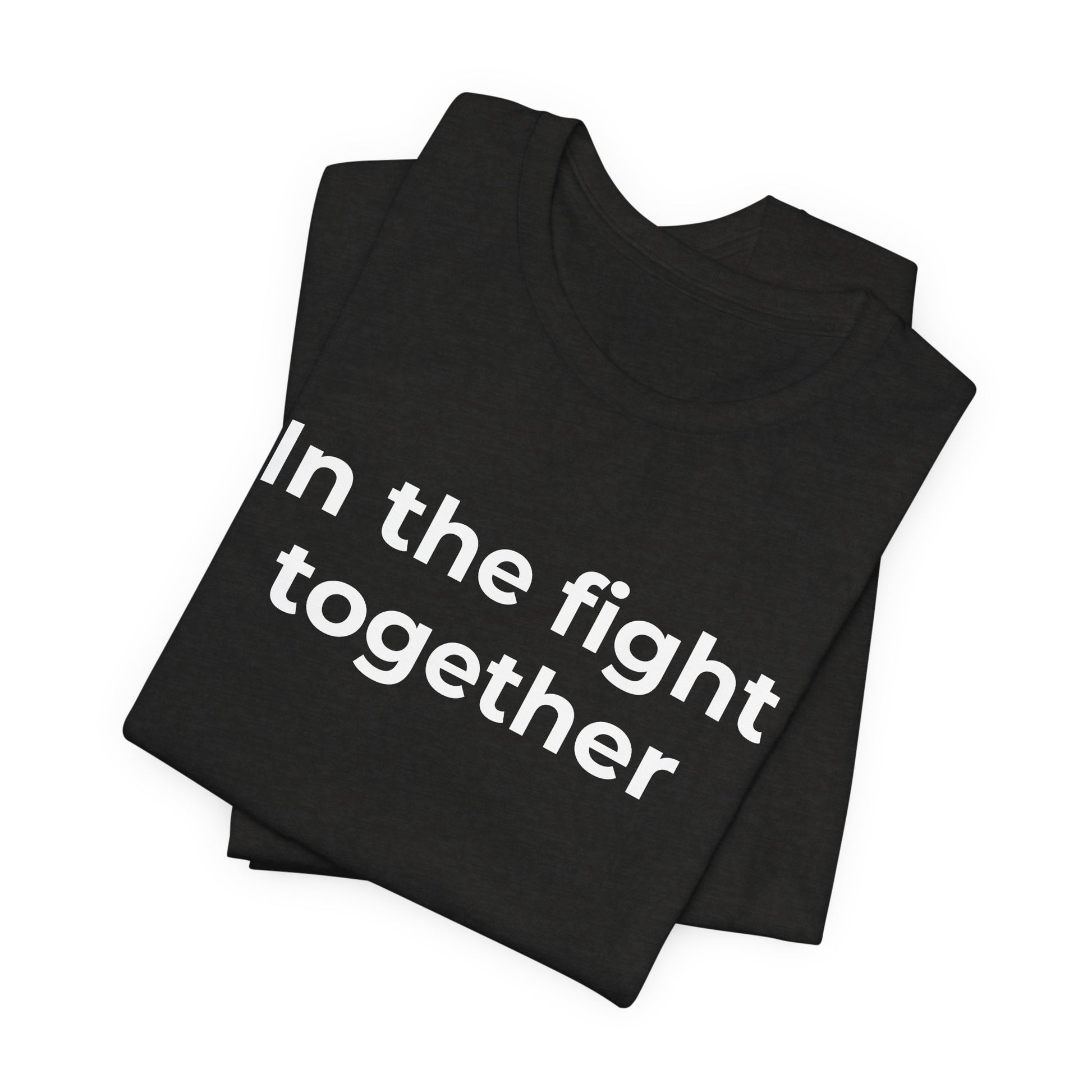 Cancer T-Shirt In the Fight Together - Wear What You Stand For Products