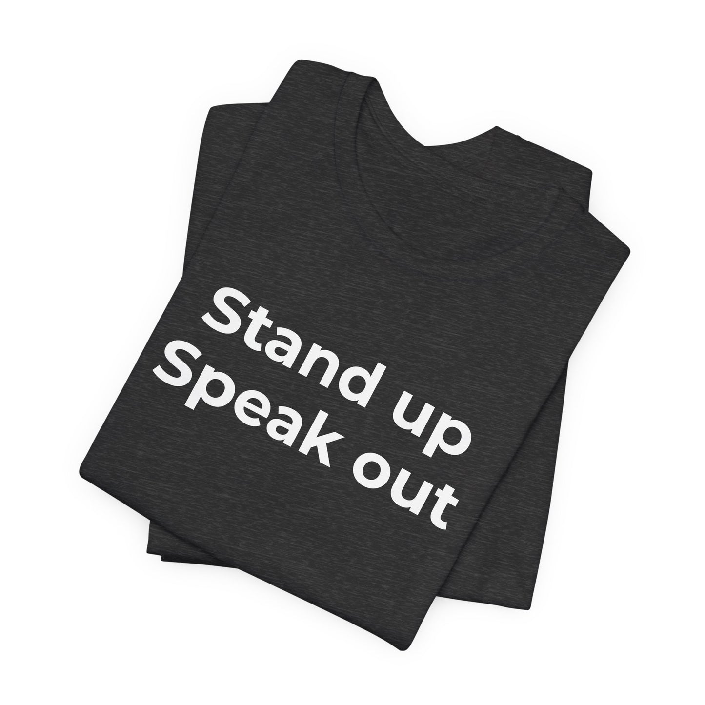 Anti-Bullying and Domestic Violence Awareness T-Shirt for Support and Advocacy - Wear What You Stand For Products