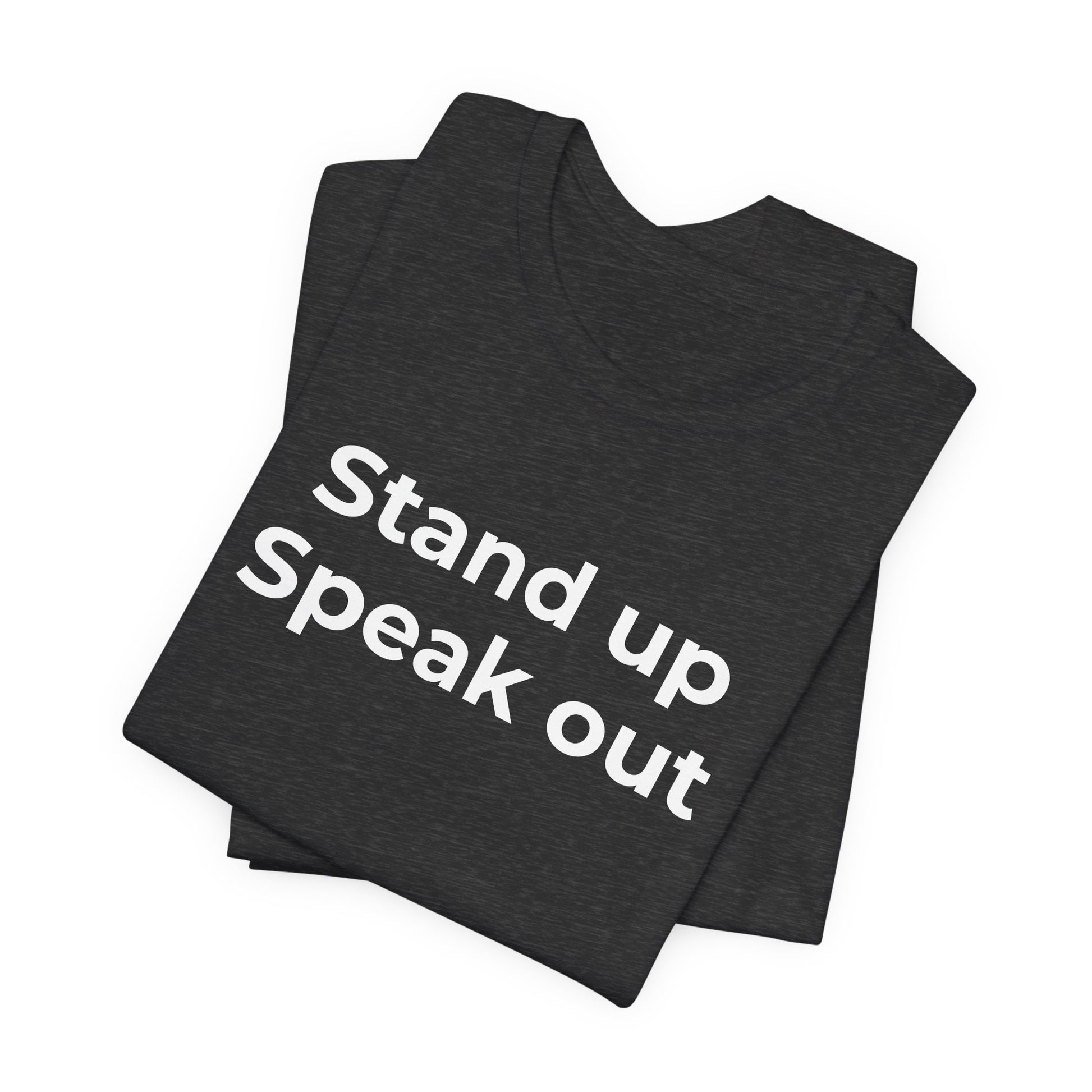 Anti-Bullying and Domestic Violence Awareness T-Shirt for Support and Advocacy - Wear What You Stand For Products