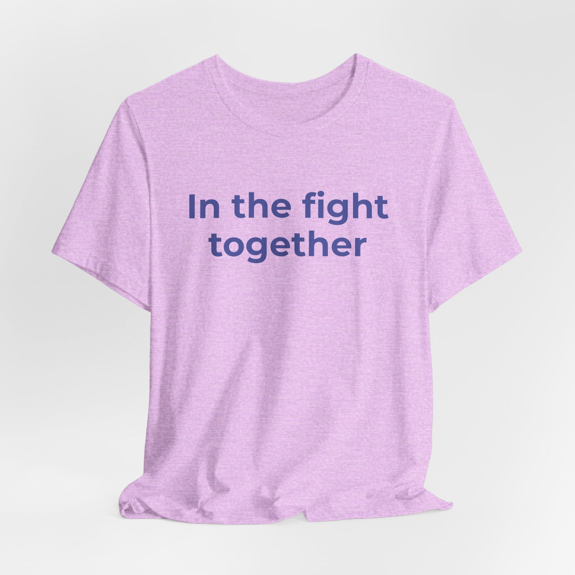 Cancer T-Shirt In the Fight Together - Wear What You Stand For Products