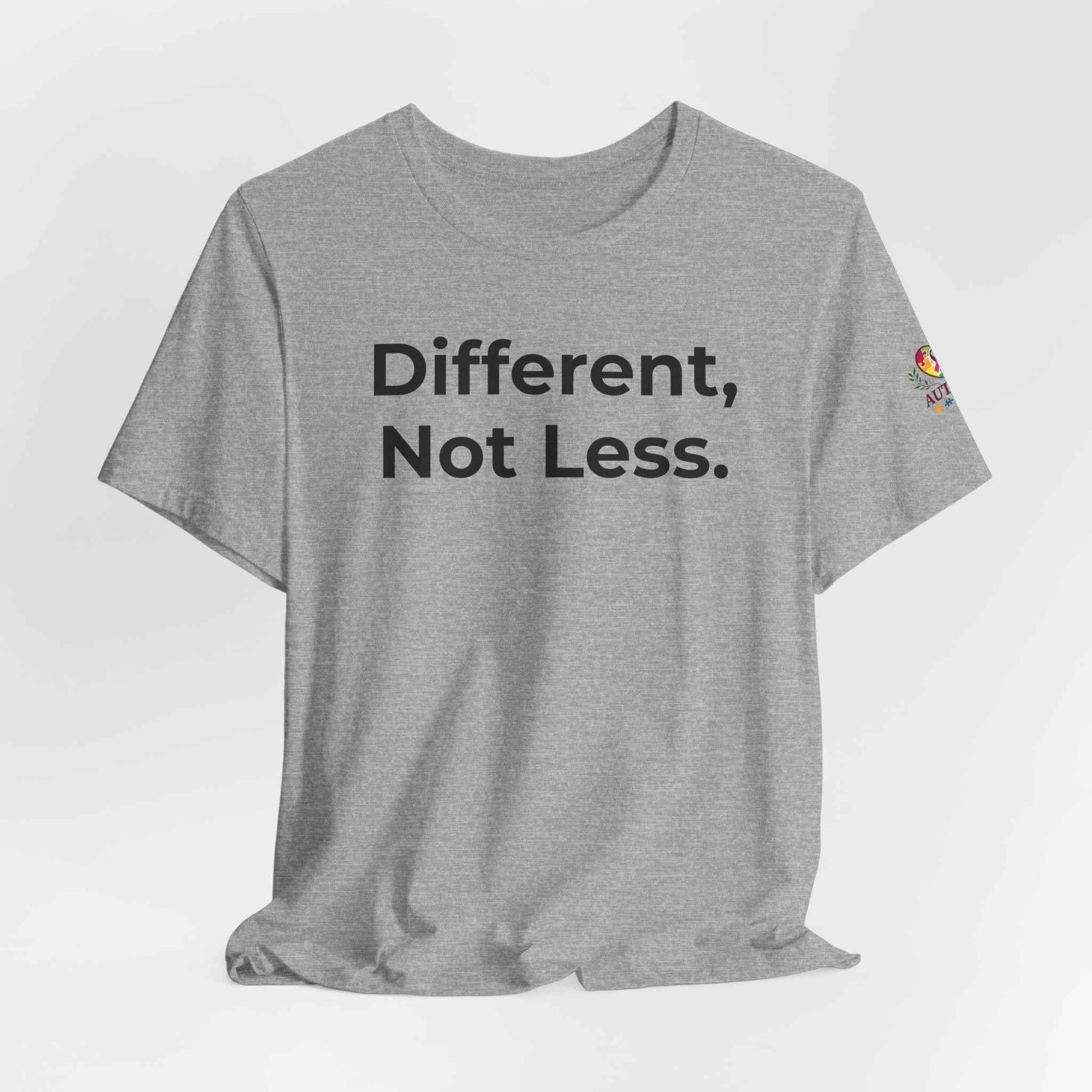 Different Not Less Autism Awareness Shirt | Neurodiversity Tee