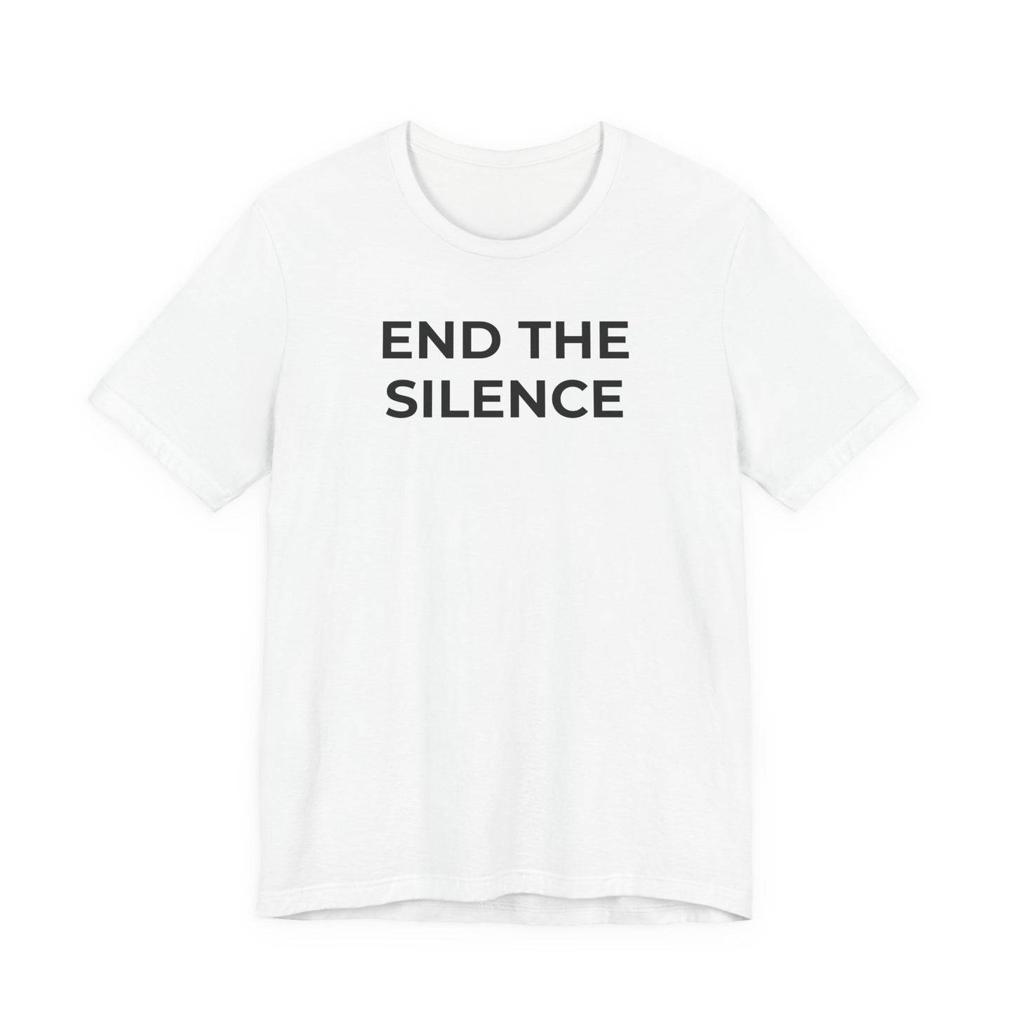 Domestic Violence T-shirt End the Silence - Wear What You Stand For Products