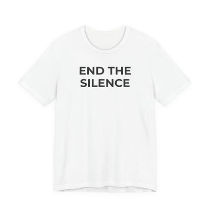 Domestic Violence T-shirt End the Silence - Wear What You Stand For Products