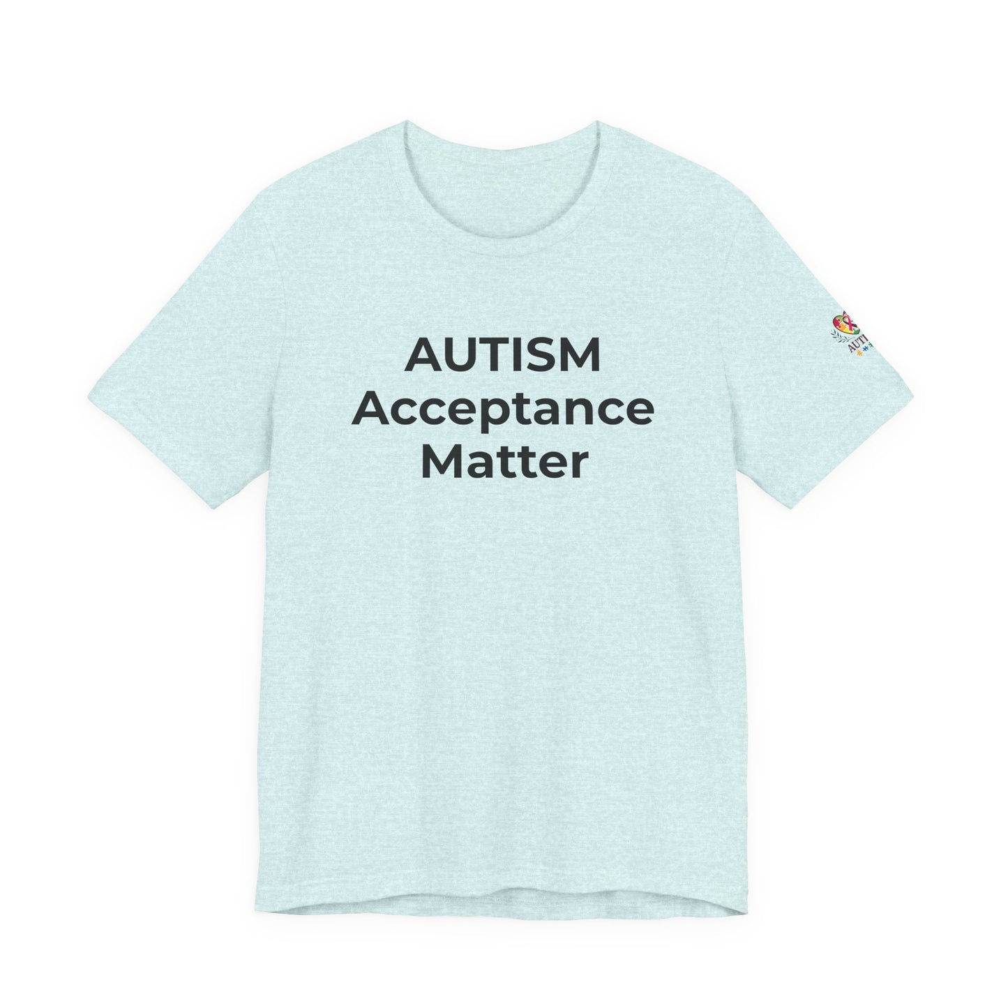 "Autism T-Shirt Acceptance Matters Shirt Support the Spectrum - Wear What You Stand For Products"
