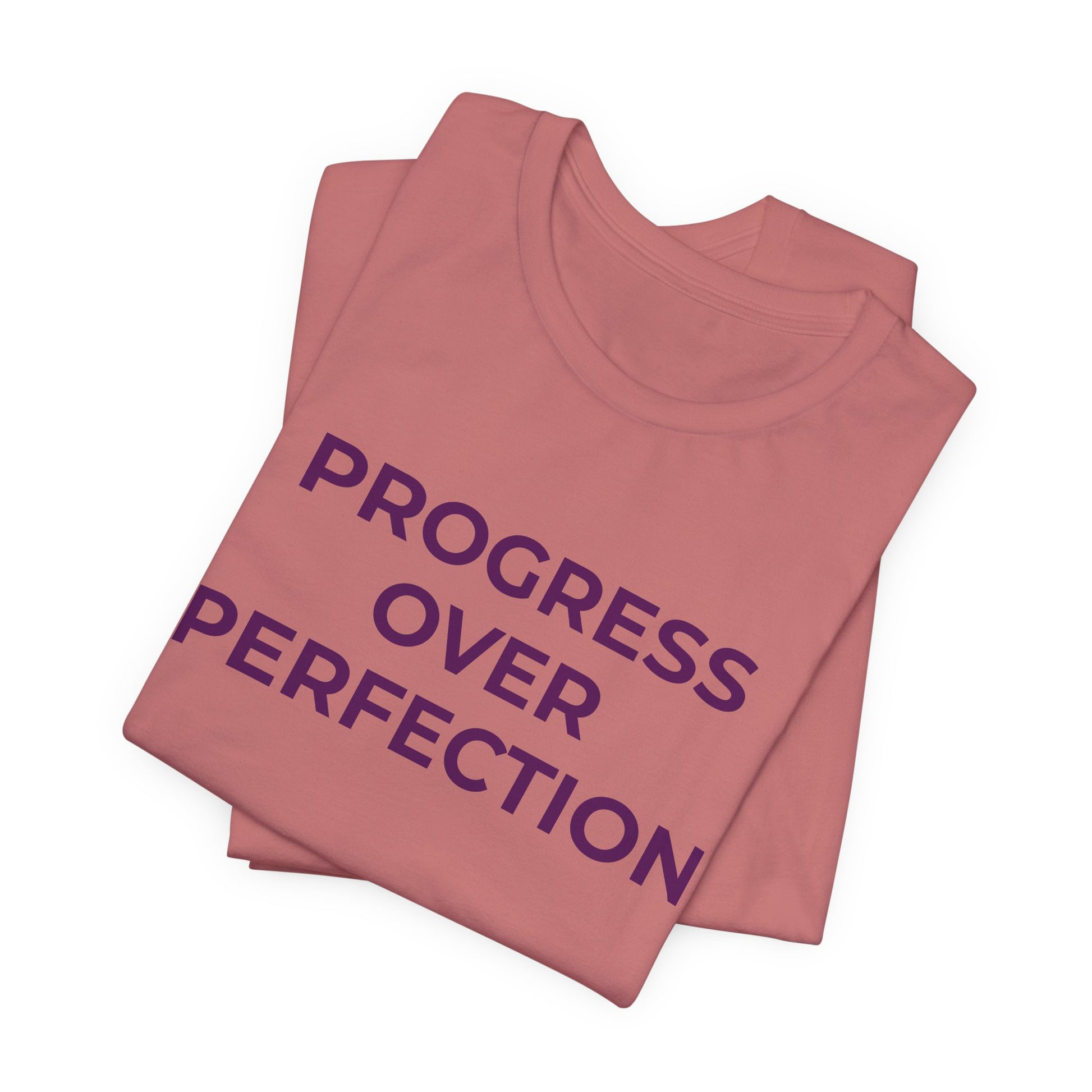 Addiction T-Shirt - Progress over Perfection - Wear What You Stand For Products