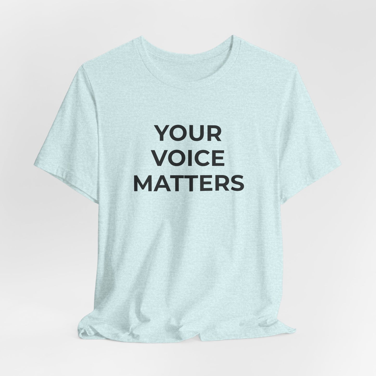 Domestic Violence T-Shirt Your Voice Matters - Wear What You Stand For Products