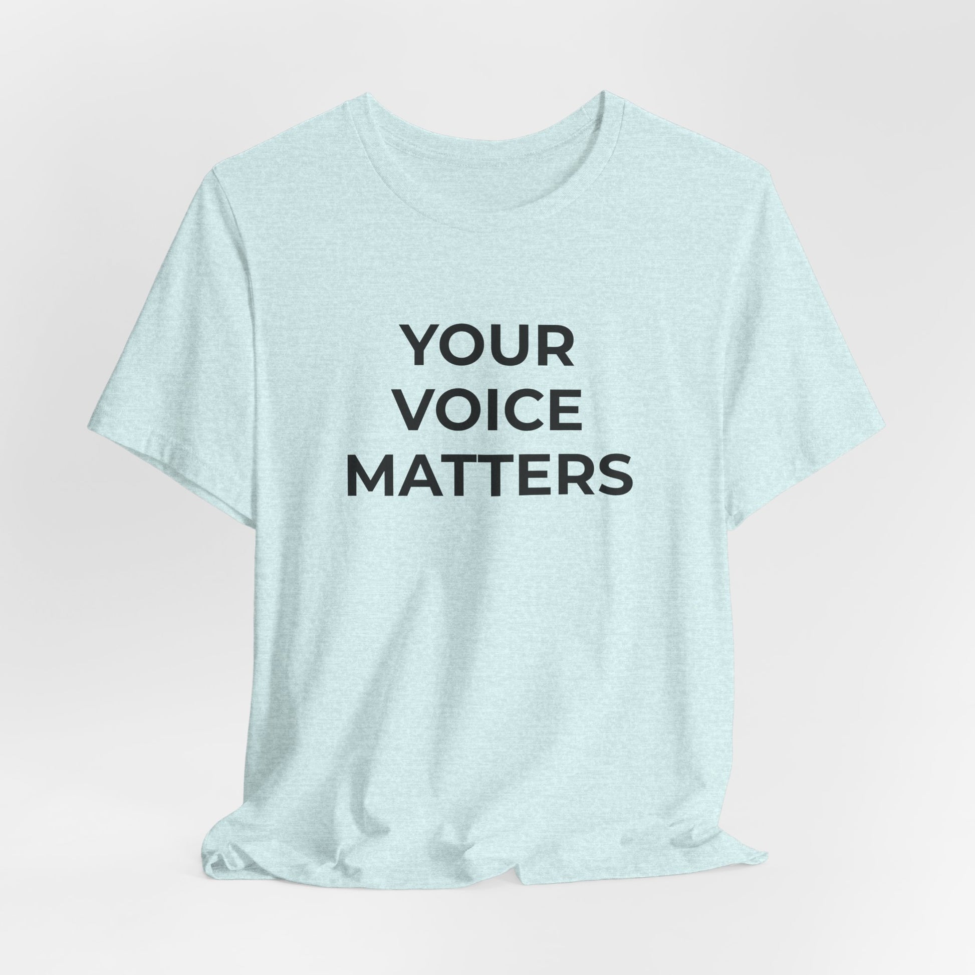 Domestic Violence T-Shirt Your Voice Matters - Wear What You Stand For Products