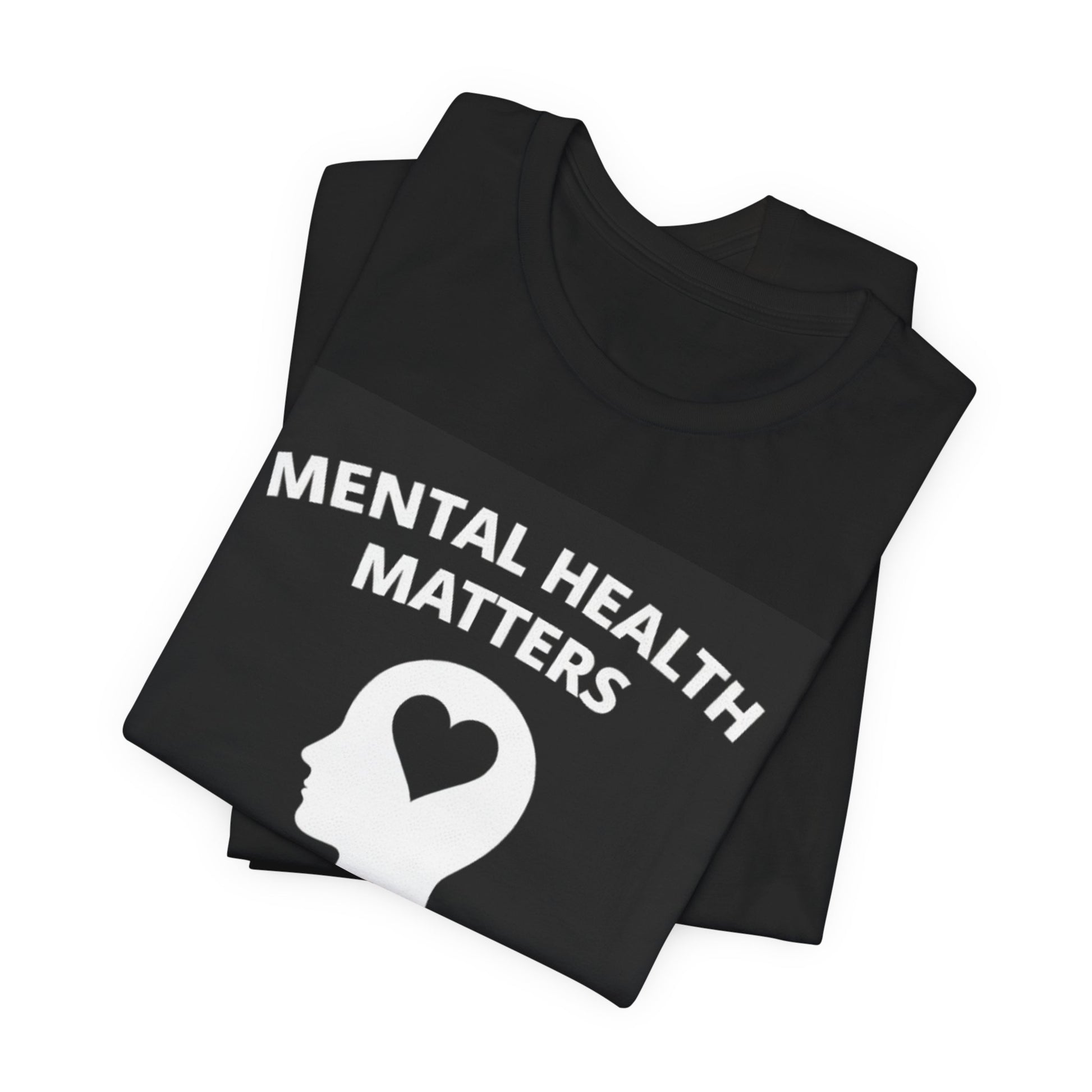 Mental Health T-Shirt - Mental Health Matters with Diagram - Wear What You Stand For Products