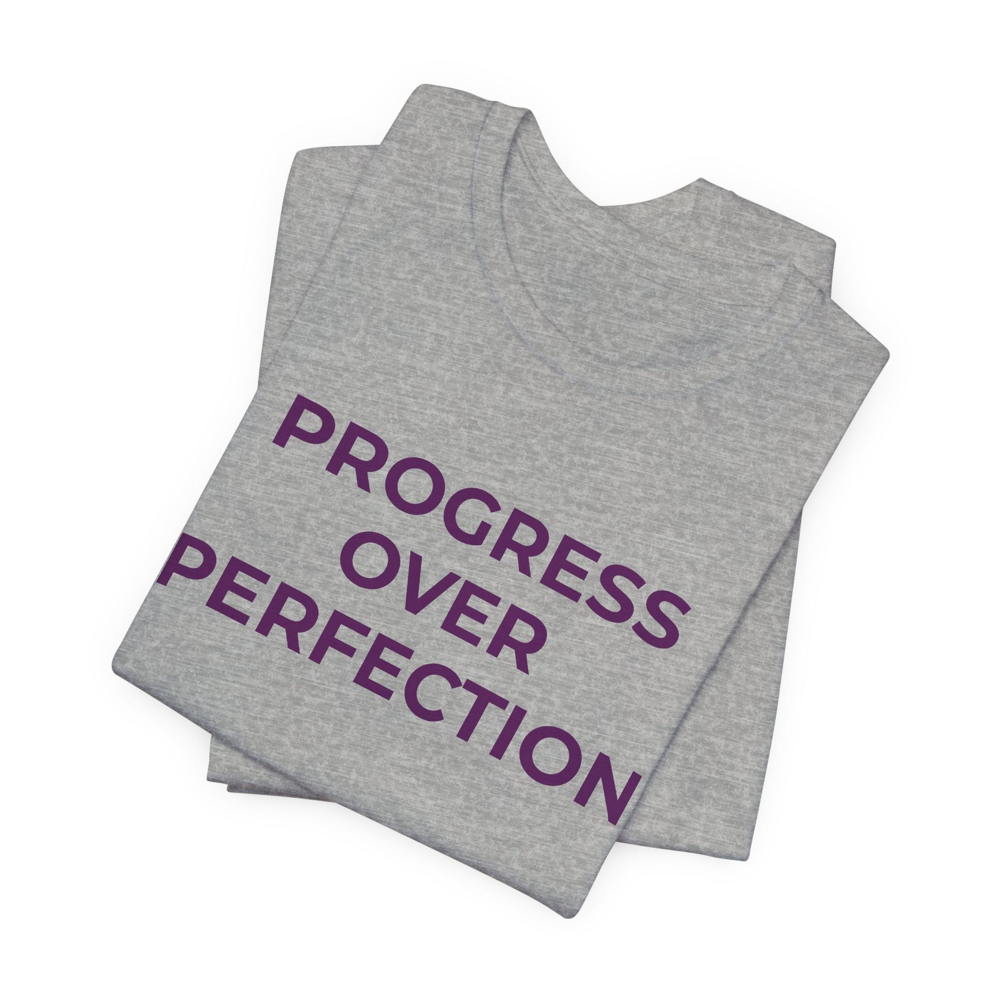 Addiction T-Shirt - Progress over Perfection - Wear What You Stand For Products