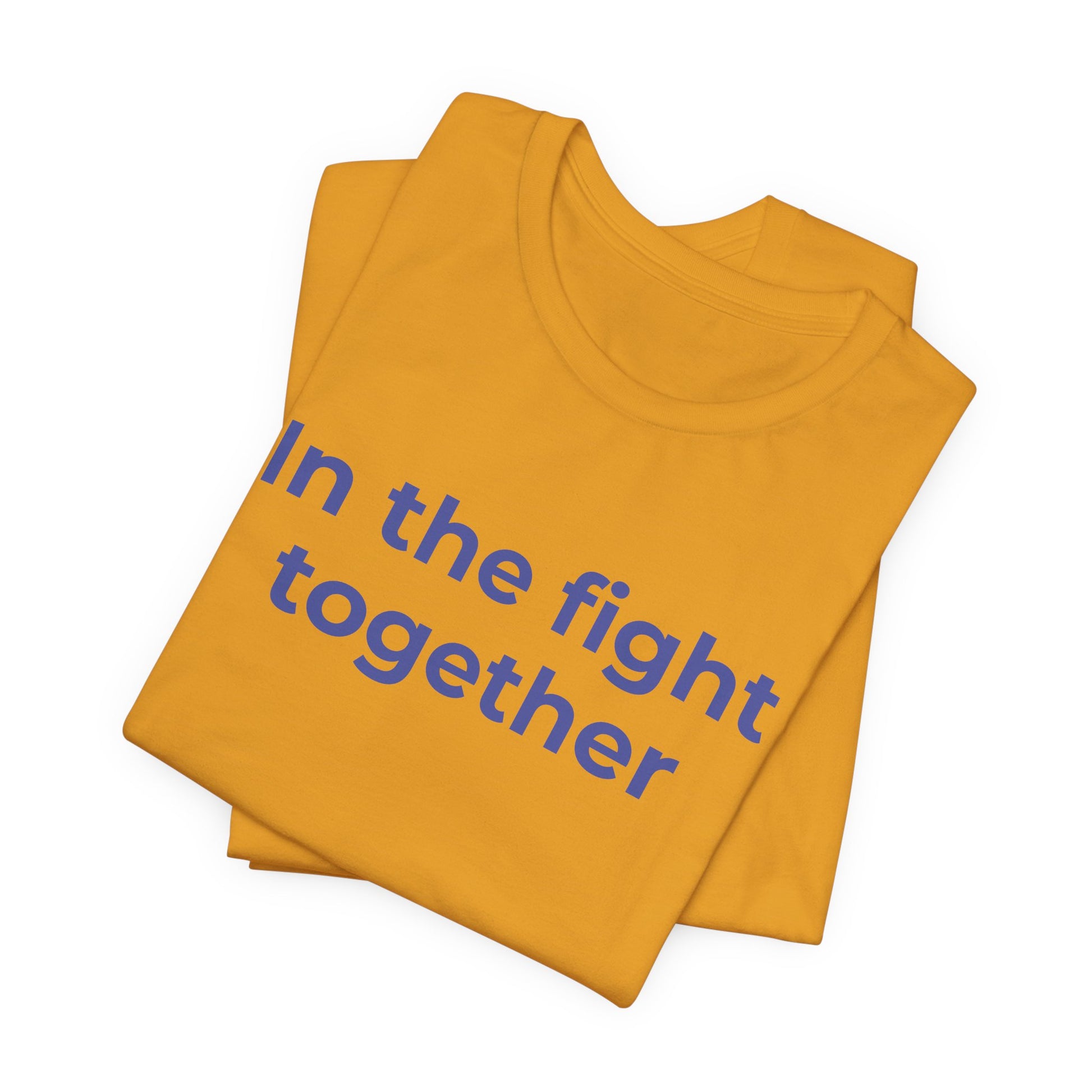 Cancer T-Shirt In the Fight Together - Wear What You Stand For Products