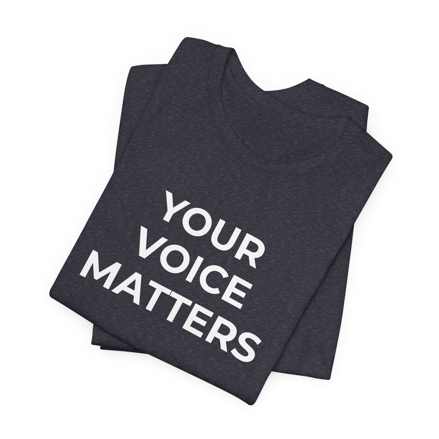 Domestic Violence T-Shirt Your Voice Matters - Wear What You Stand For Products