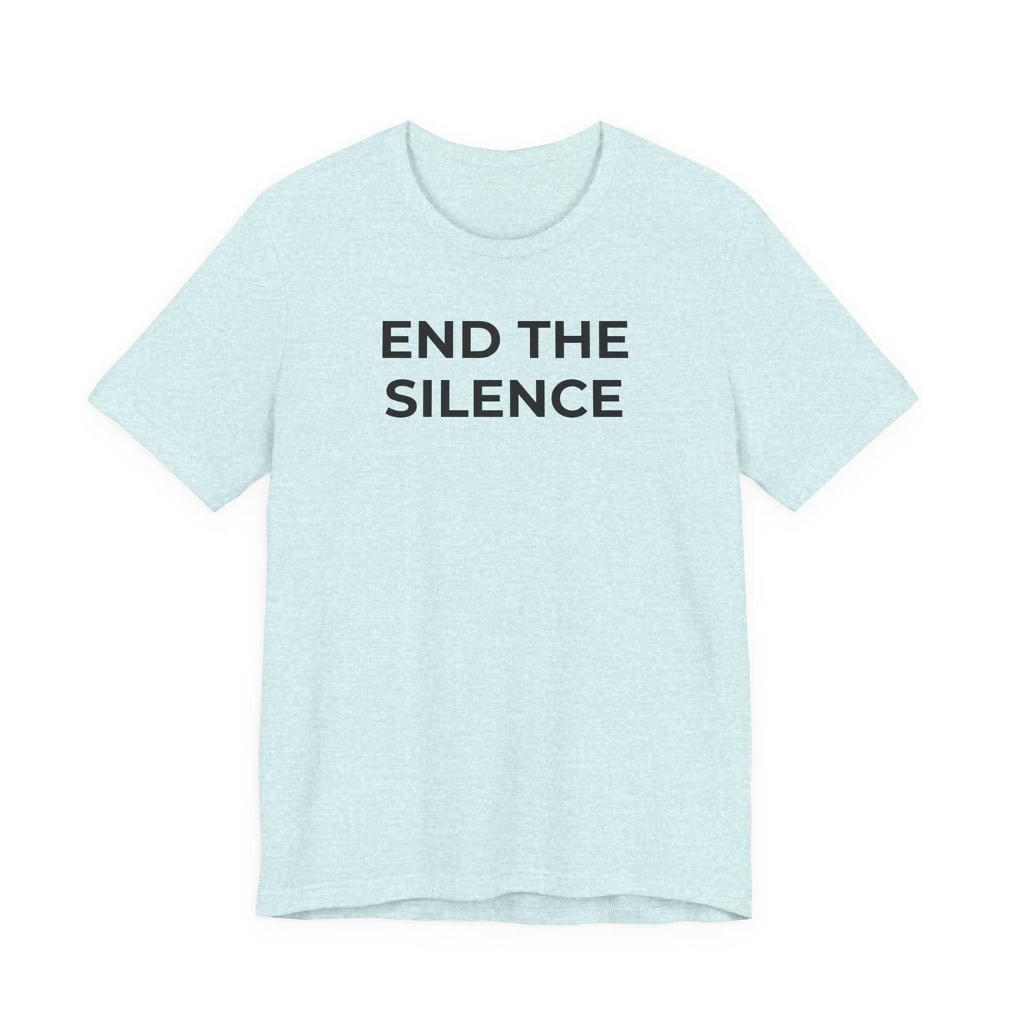 Domestic Violence T-shirt End the Silence - Wear What You Stand For Products