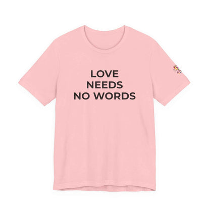 Love Needs No Words Autism Shirt | Autism Support Tee