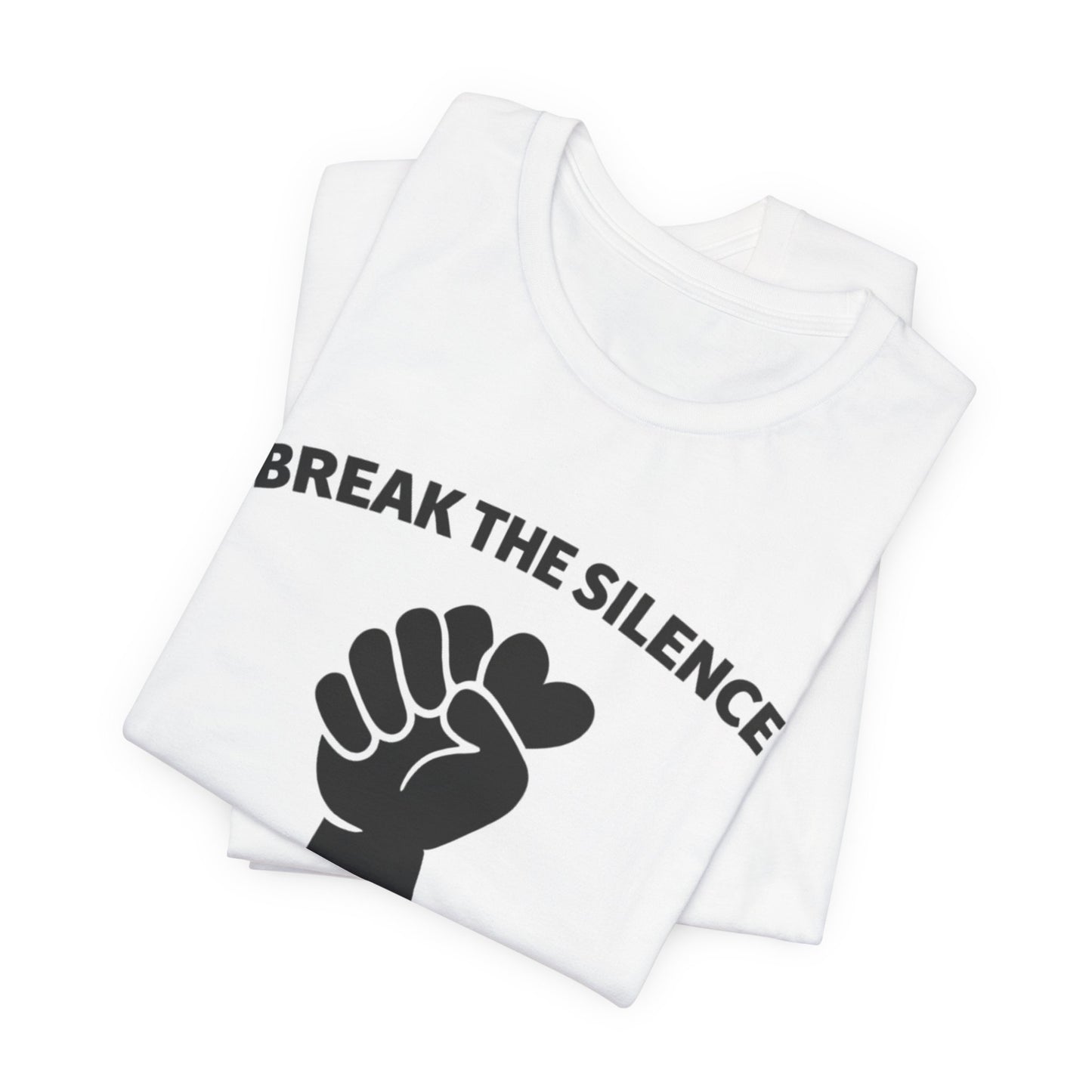 Domestic Violence T-Shirt - Break the Silence with Diagram - Wear What You Stand For Products