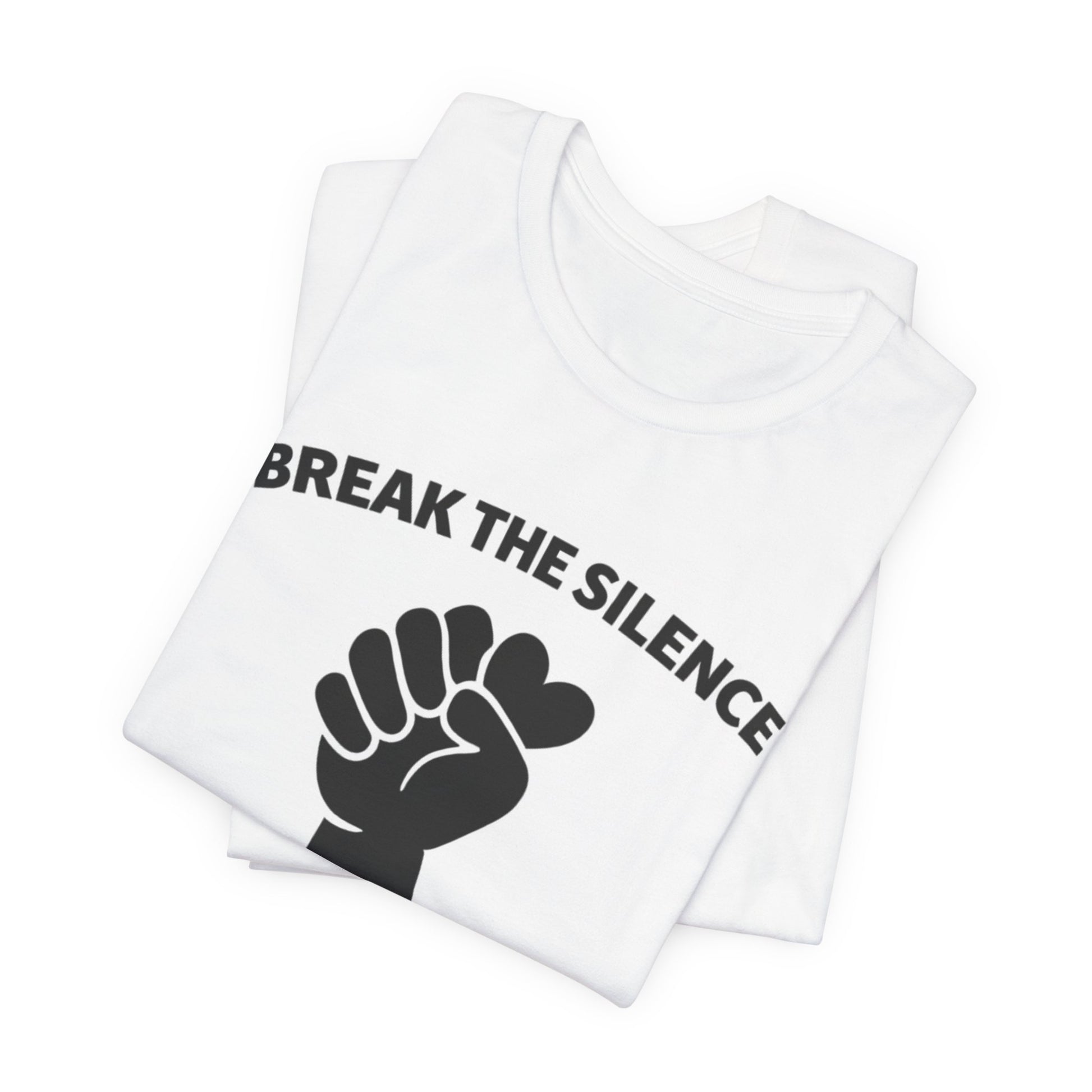 Domestic Violence T-Shirt - Break the Silence with Diagram - Wear What You Stand For Products