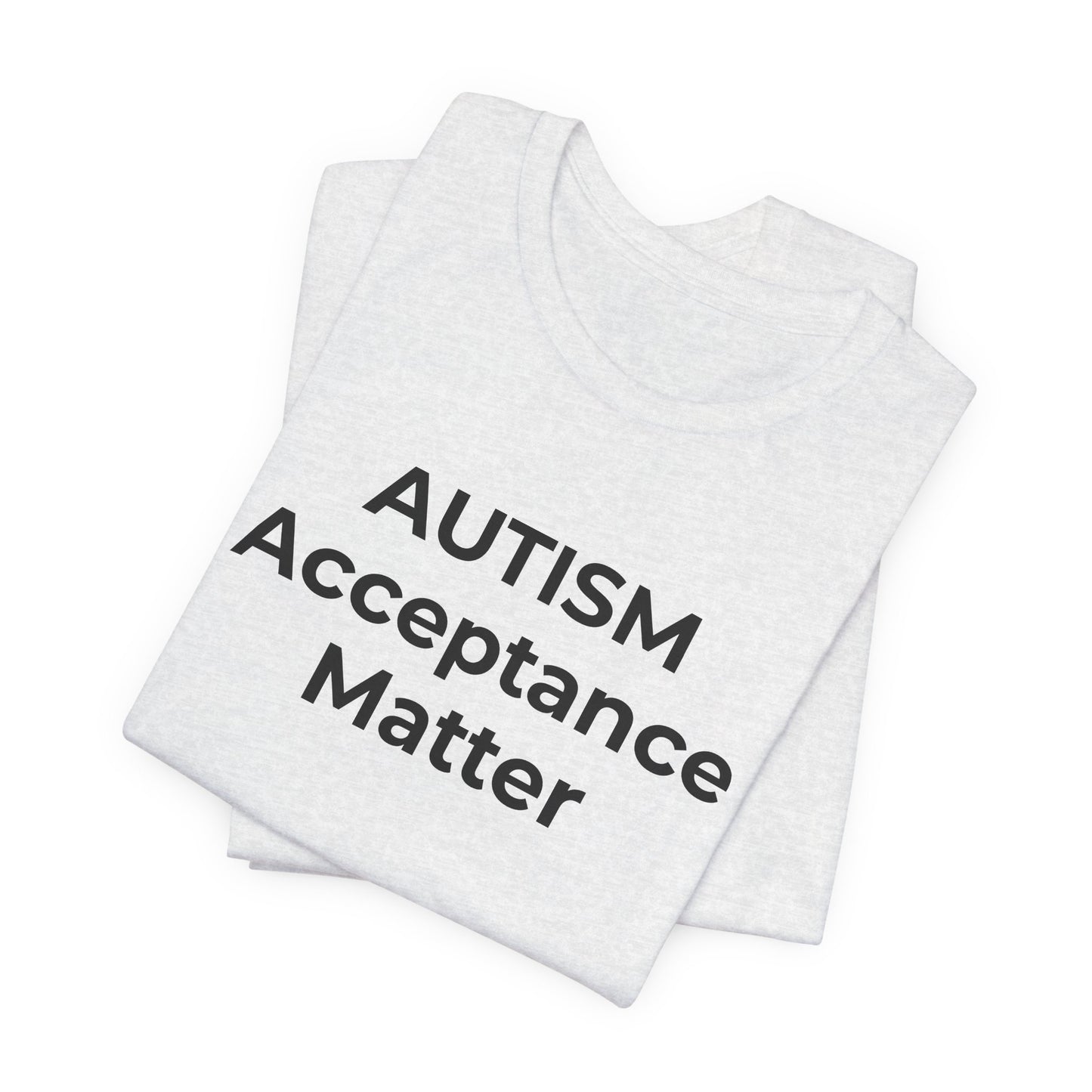 "Autism T-Shirt Acceptance Matters Shirt Support the Spectrum - Wear What You Stand For Products"