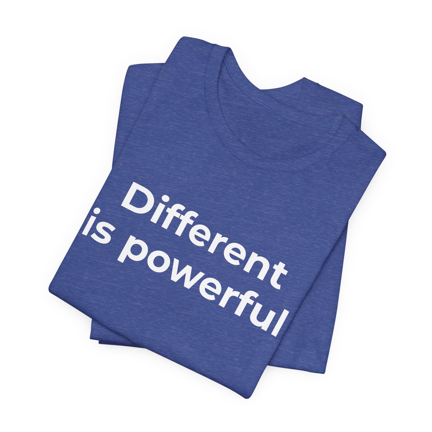 Anti-Bullying Awareness  Different is Powerful TShirt - Wear What You Stand For Products