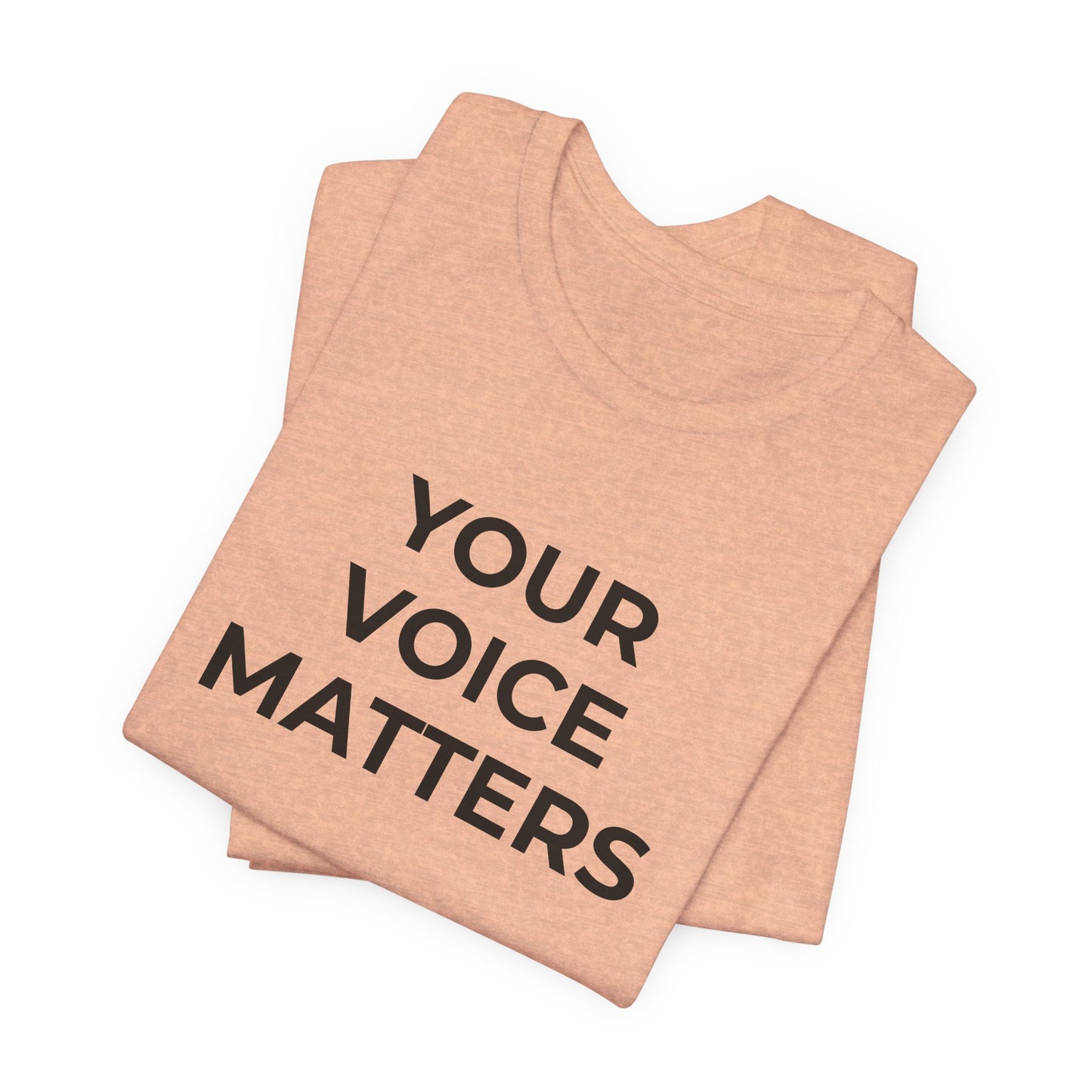 Domestic Violence T-Shirt Your Voice Matters - Wear What You Stand For Products