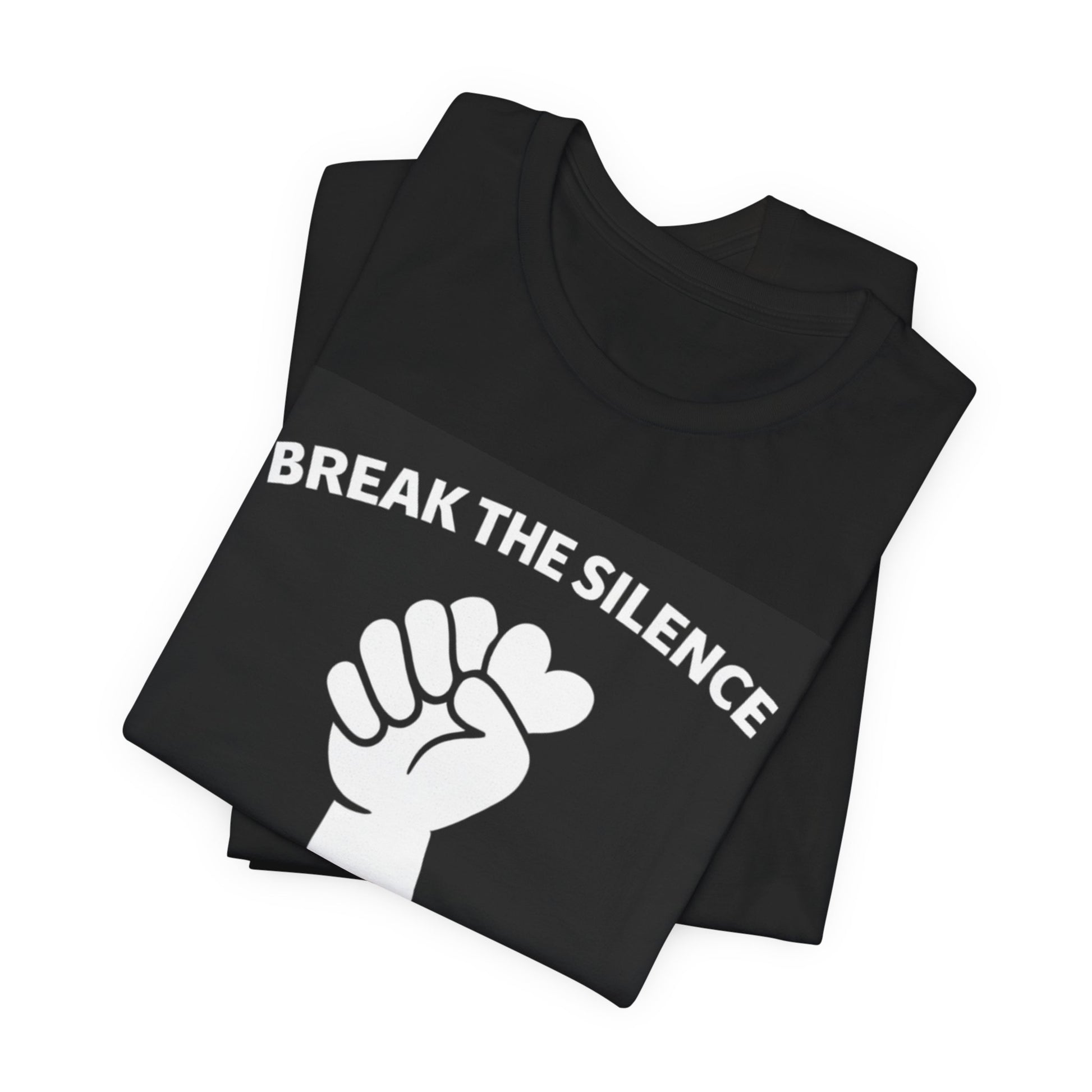 Domestic Violence T-Shirt - Break the Silence with Diagram - Wear What You Stand For Products
