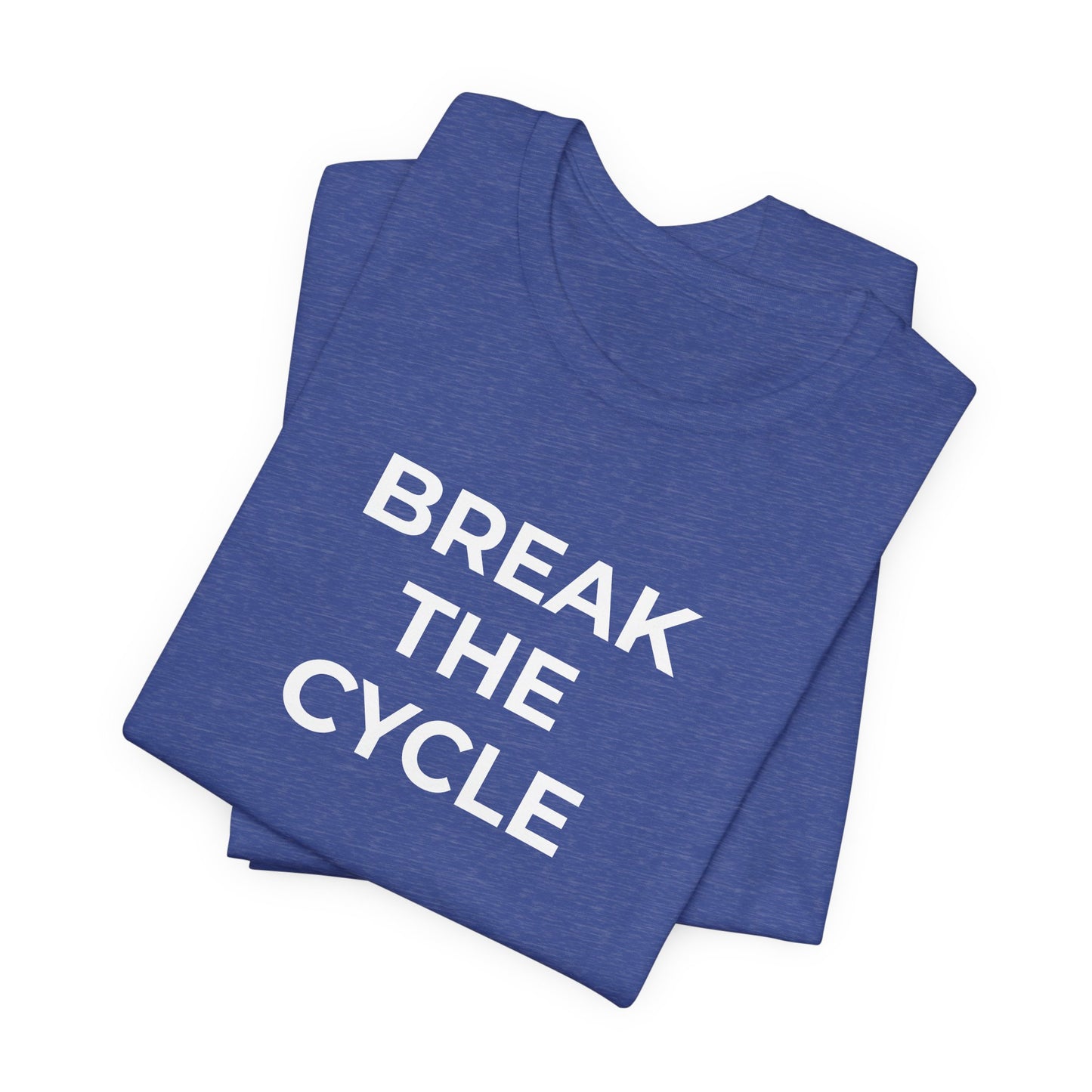 Domestic Violence T-Shirt Break the Cycle - Wear What You Stand For Products
