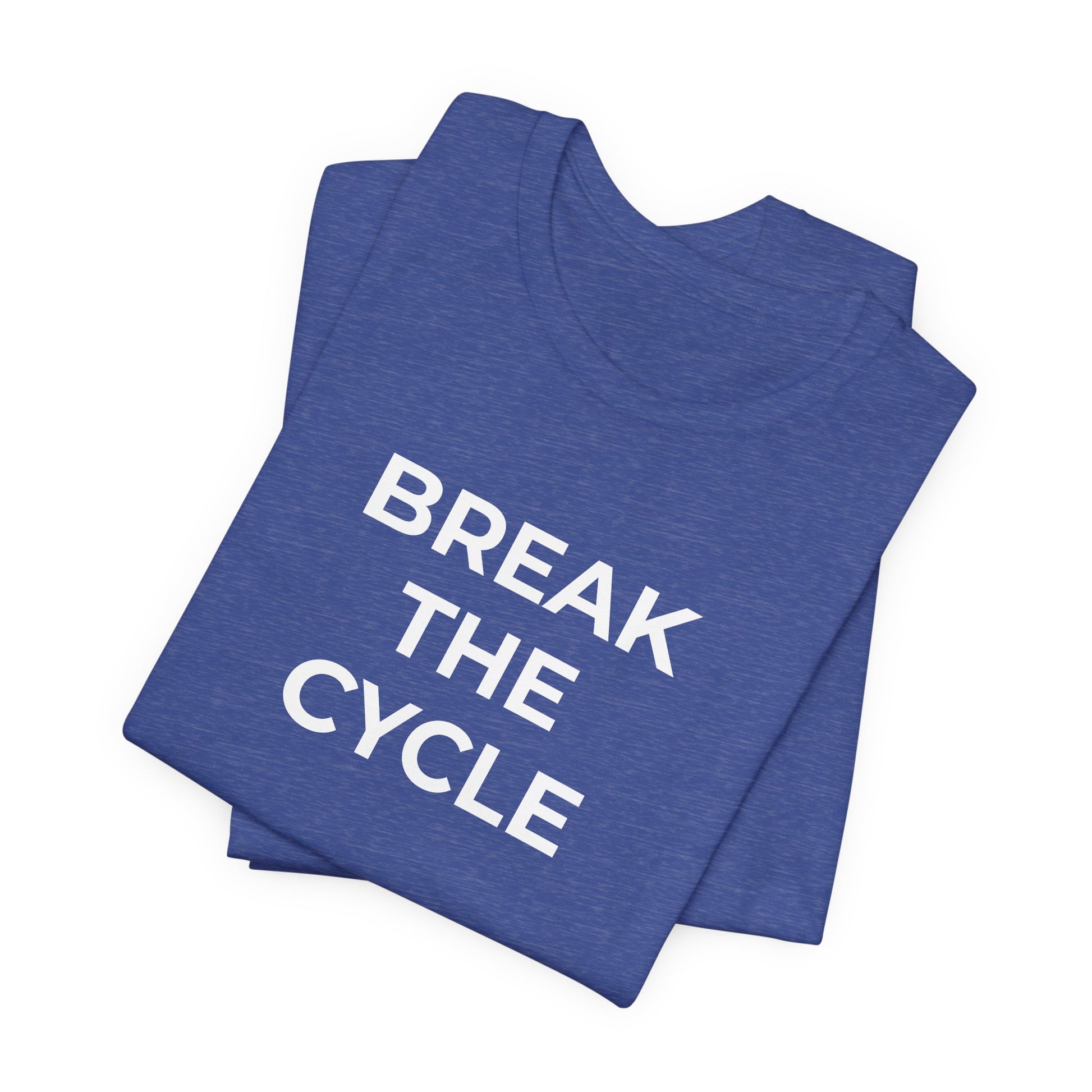 Domestic Violence T-Shirt Break the Cycle - Wear What You Stand For Products