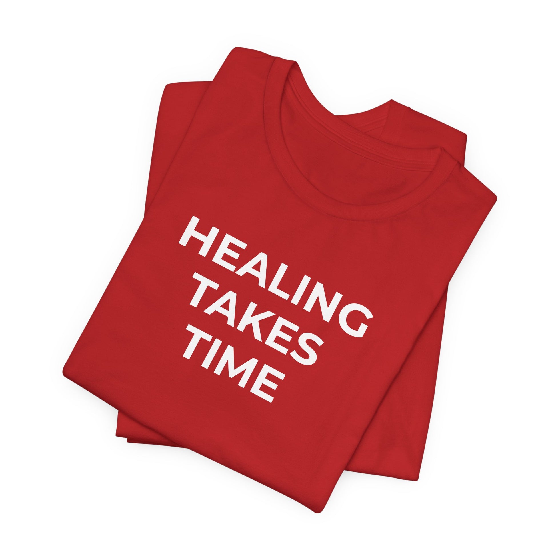 Grief and Loss T-Shirt - Healing Takes Time - Wear What You Stand For Products
