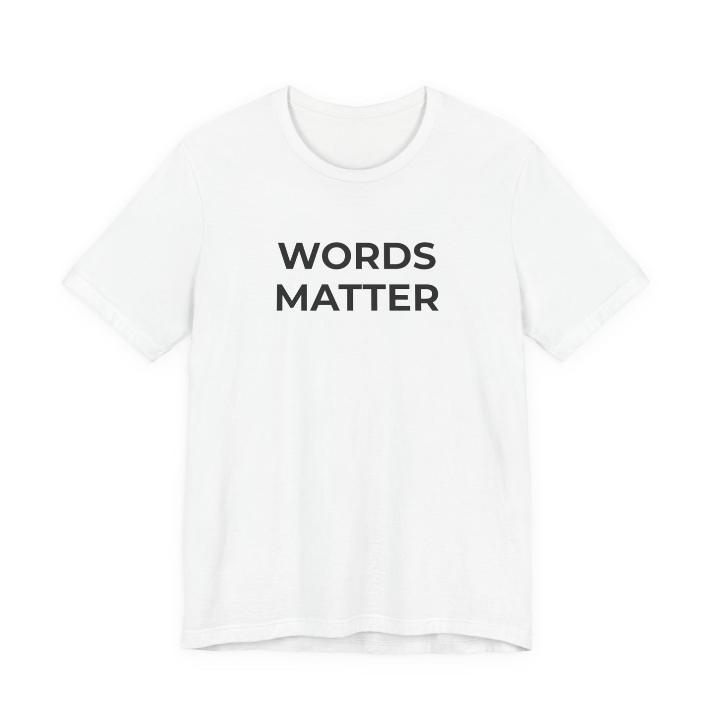 Anti-Bullying T-Shirt - Words Matter - Wear What You Stand For Products