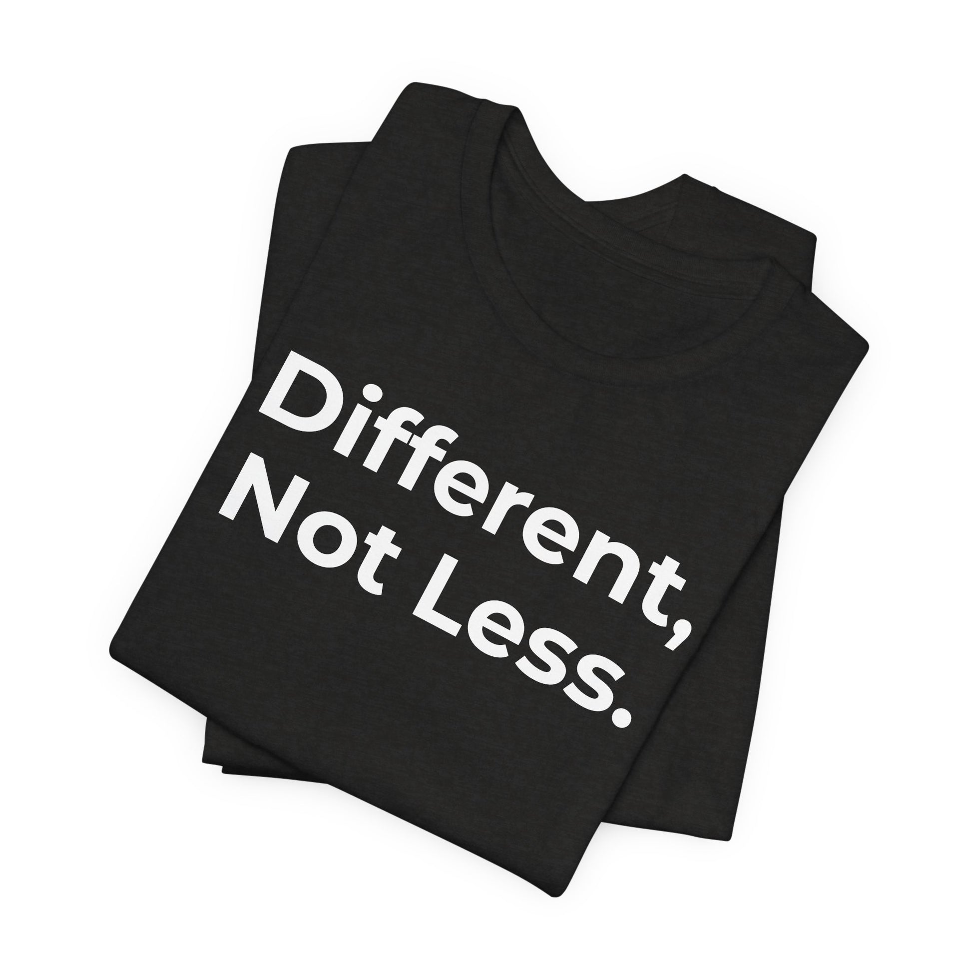 Different Not Less Autism Awareness Shirt | Neurodiversity Tee - Wear What You Stand For Products