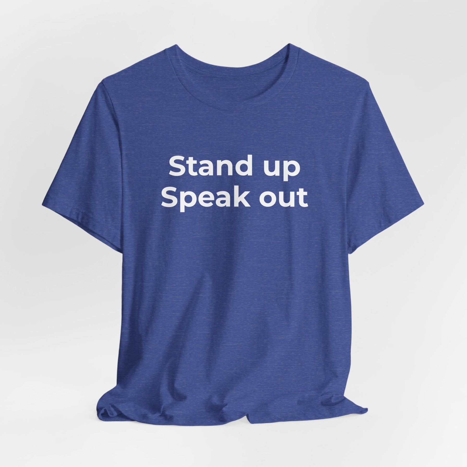 Anti-Bullying and Domestic Violence Awareness T-Shirt for Support and Advocacy - Wear What You Stand For Products