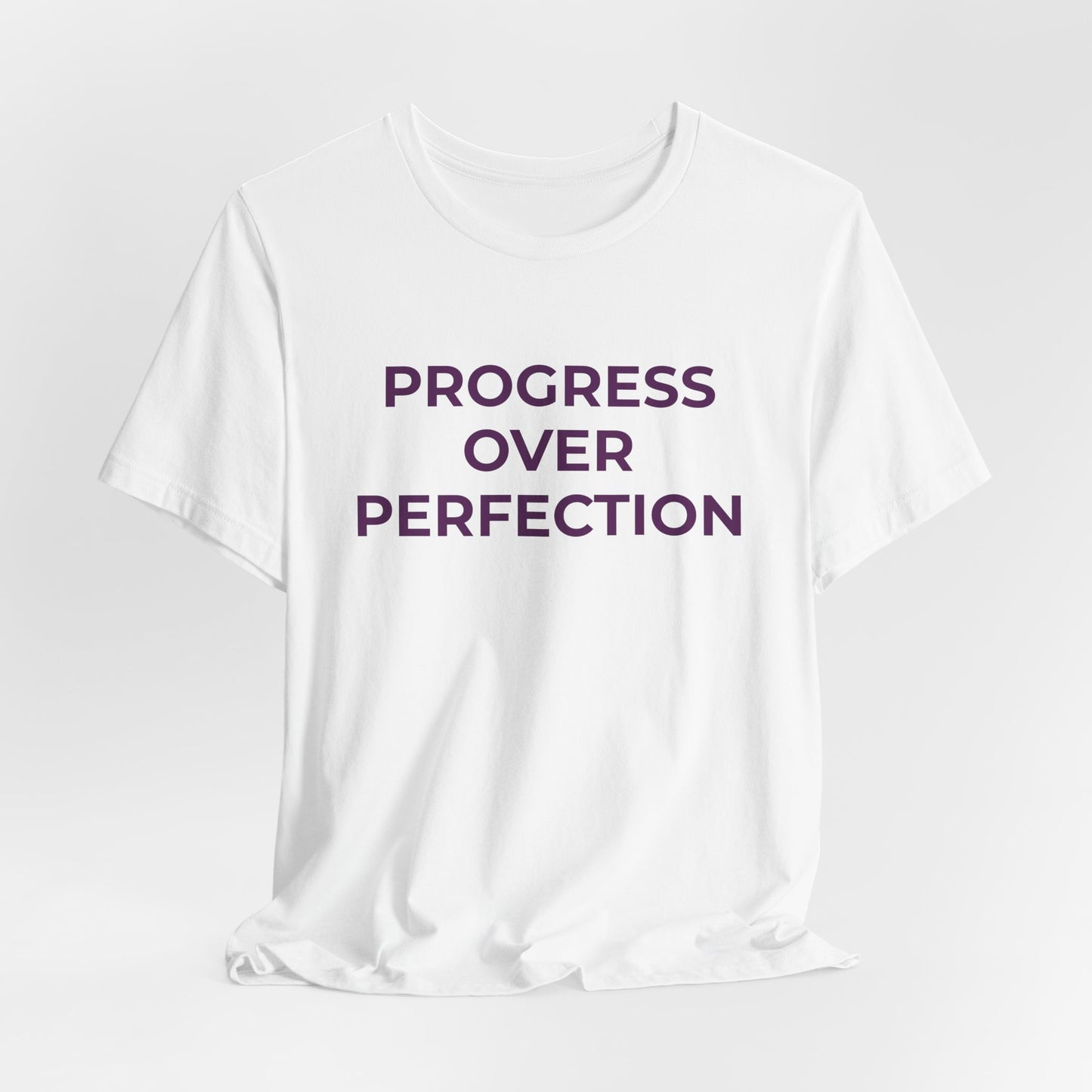 Addiction T-Shirt - Progress over Perfection - Wear What You Stand For Products