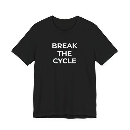 Domestic Violence T-Shirt Break the Cycle - Wear What You Stand For Products
