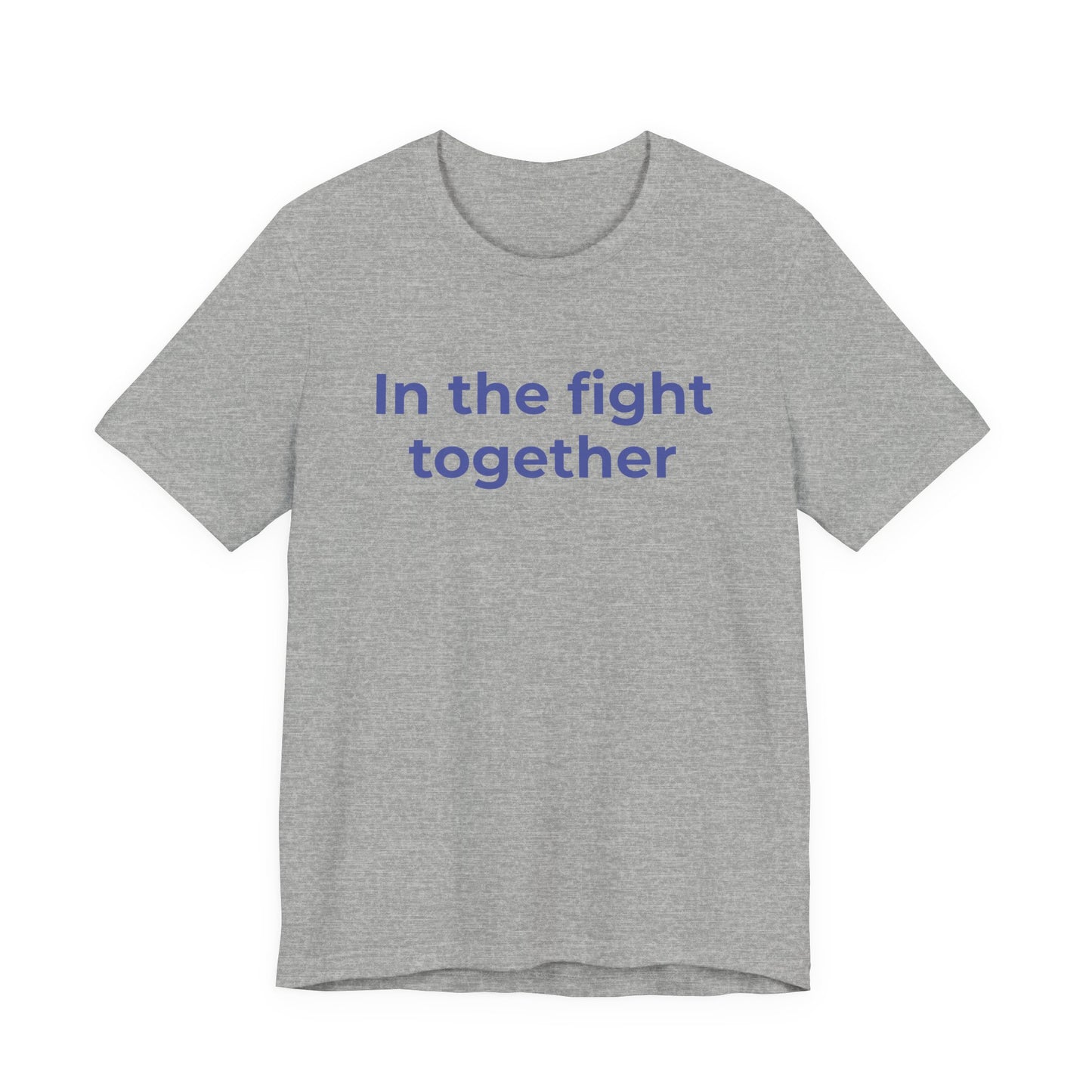 Cancer T-Shirt In the Fight Together - Wear What You Stand For Products