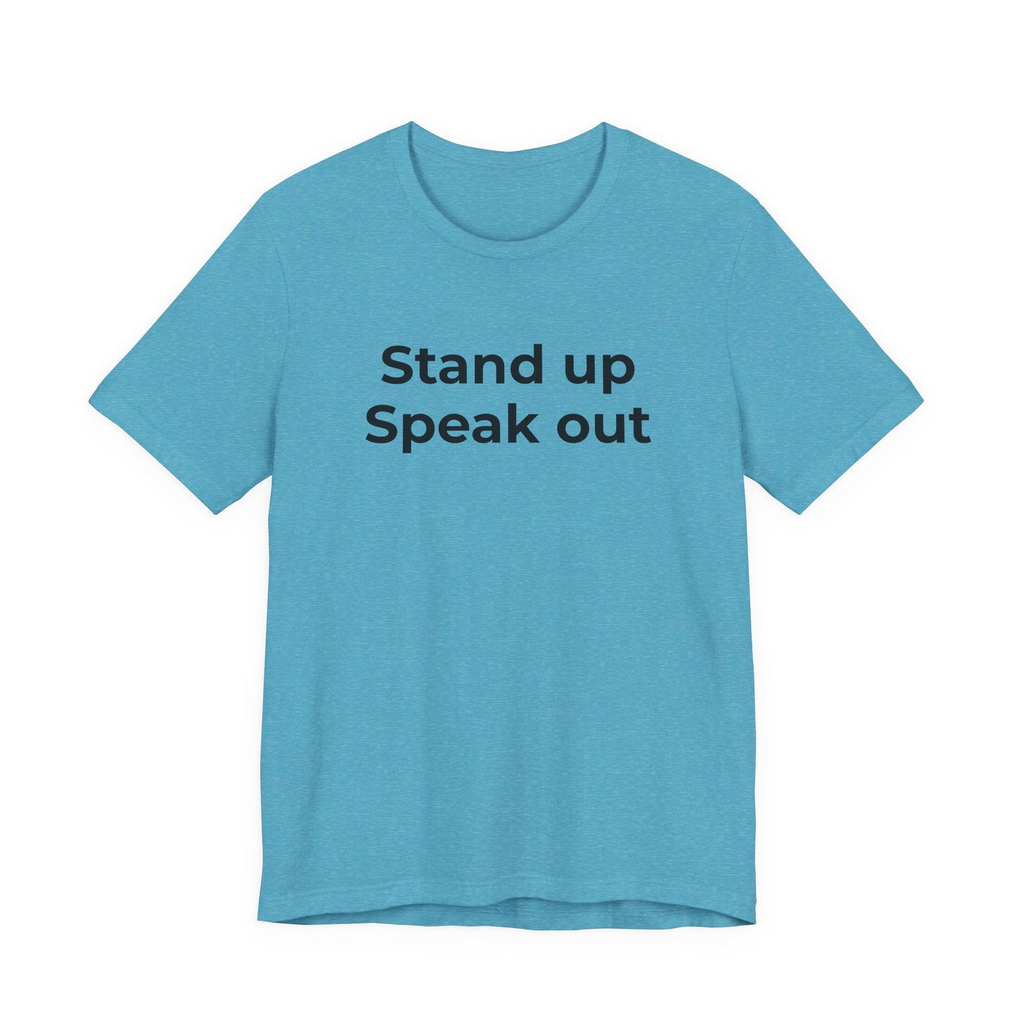 Anti-Bullying and Domestic Violence Awareness T-Shirt for Support and Advocacy - Wear What You Stand For Products