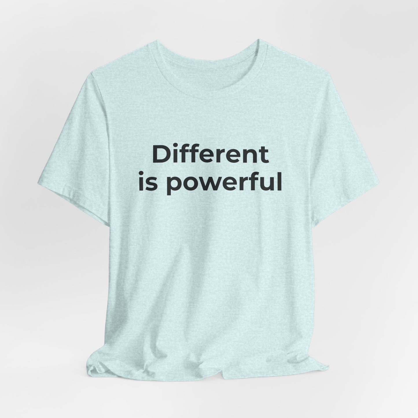 Anti-Bullying Awareness  Different is Powerful TShirt - Wear What You Stand For Products
