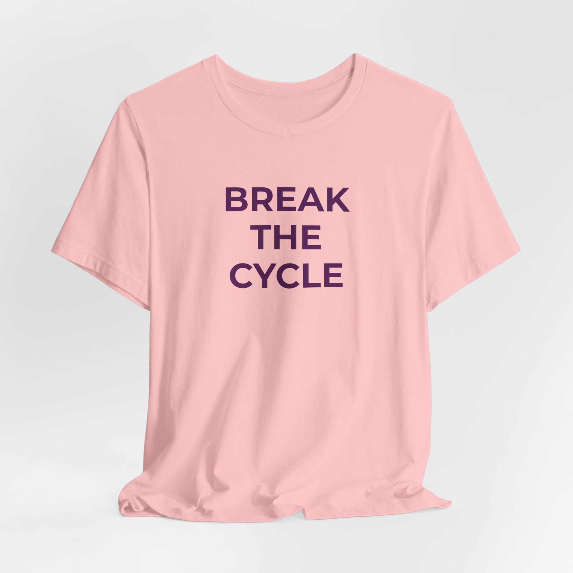 Domestic Violence T-Shirt Break the Cycle - Wear What You Stand For Products