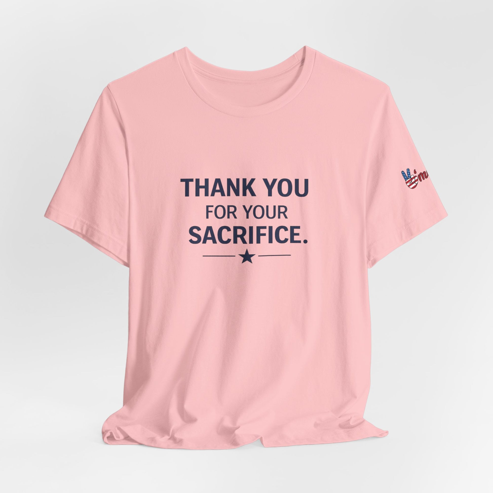 Veterans T-Shirt - Thank You for Your Sacrifice - Wear What You Stand For Products