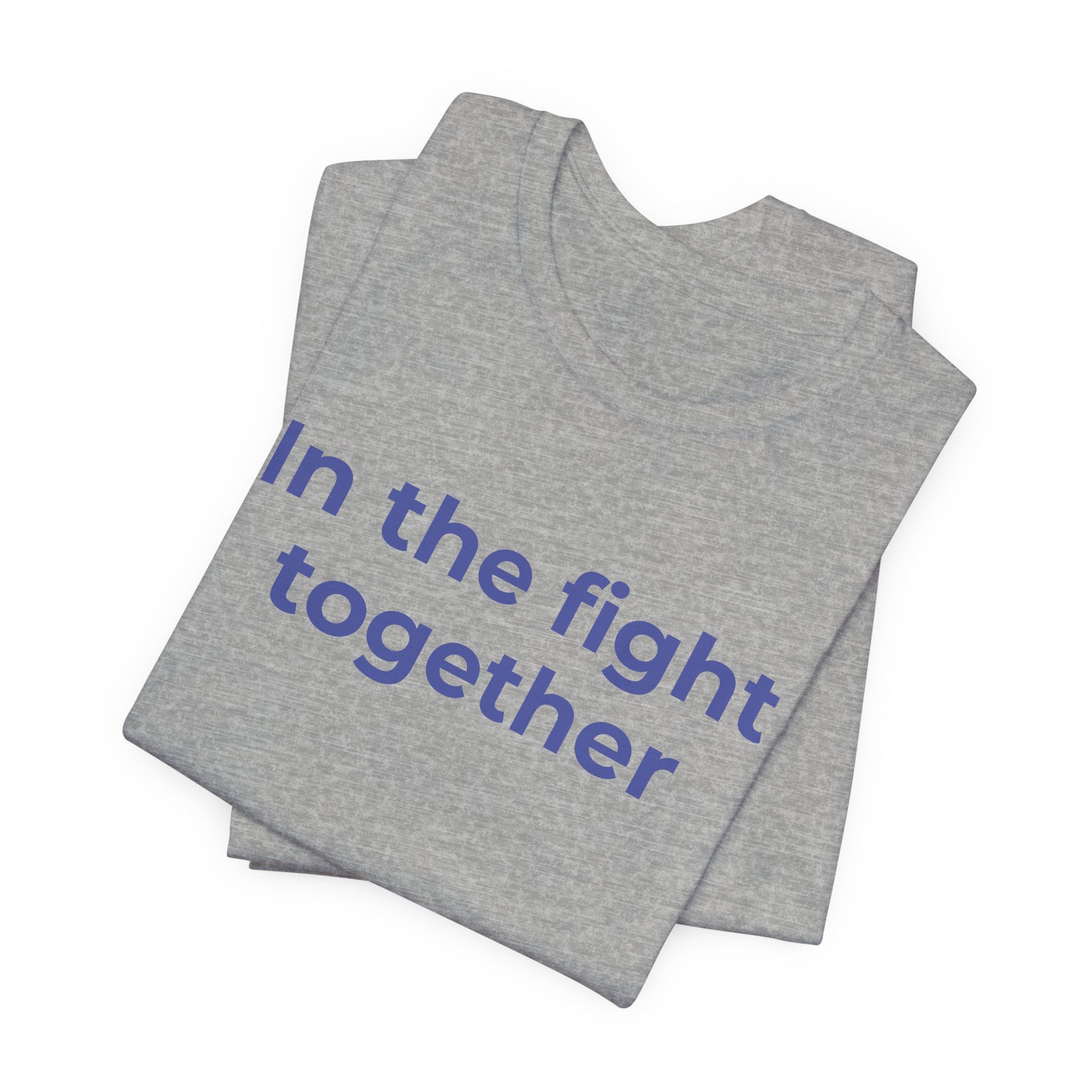 Cancer T-Shirt In the Fight Together - Wear What You Stand For Products