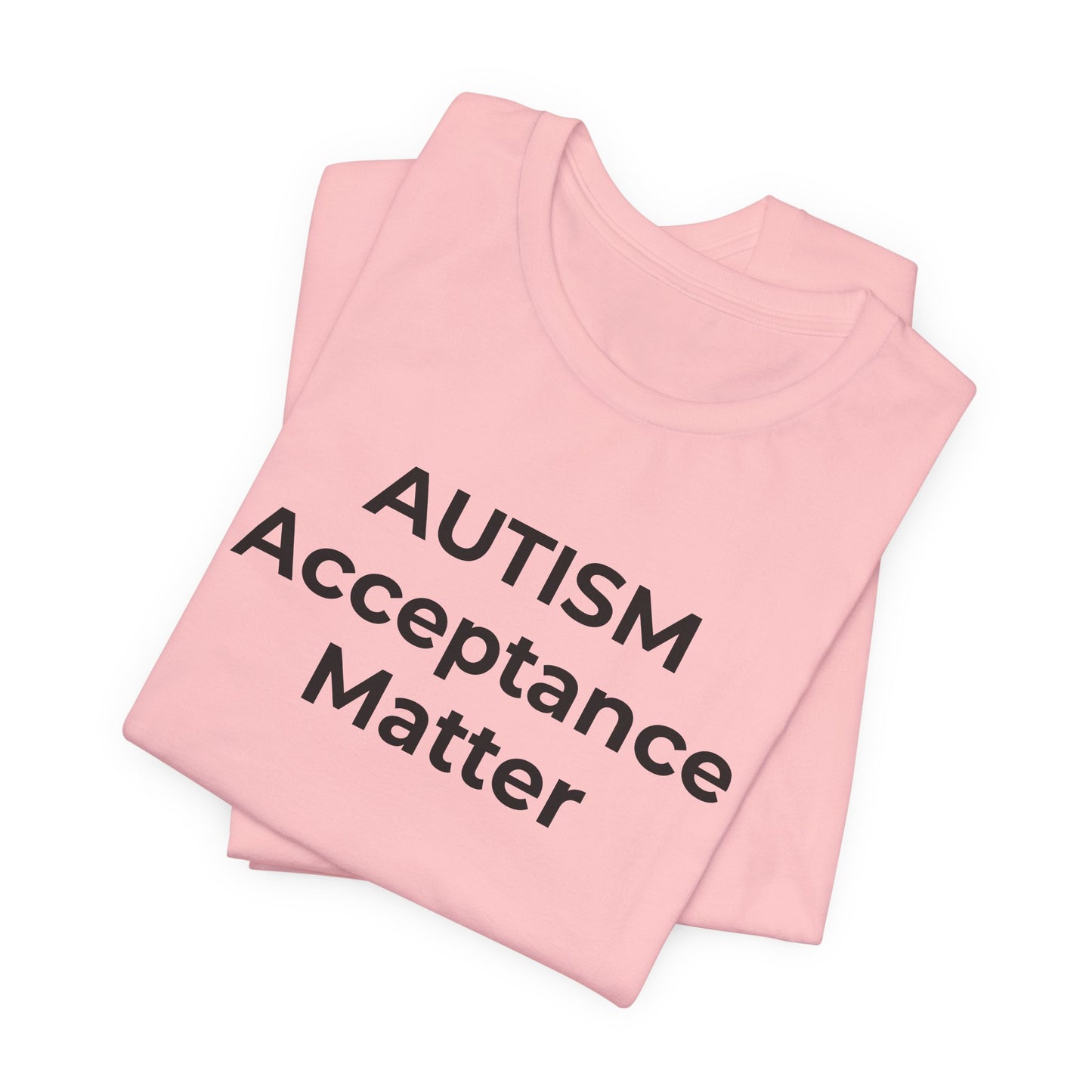 "Autism T-Shirt Acceptance Matters Shirt Support the Spectrum - Wear What You Stand For Products"